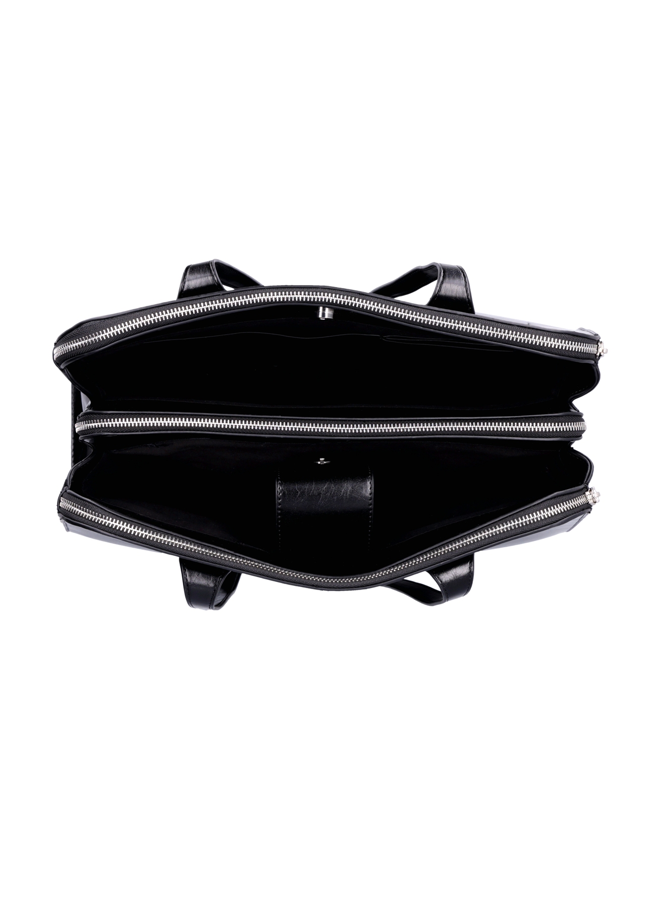 Large black handbag TOREC-1323-99(Z26), product view from above on a white background.