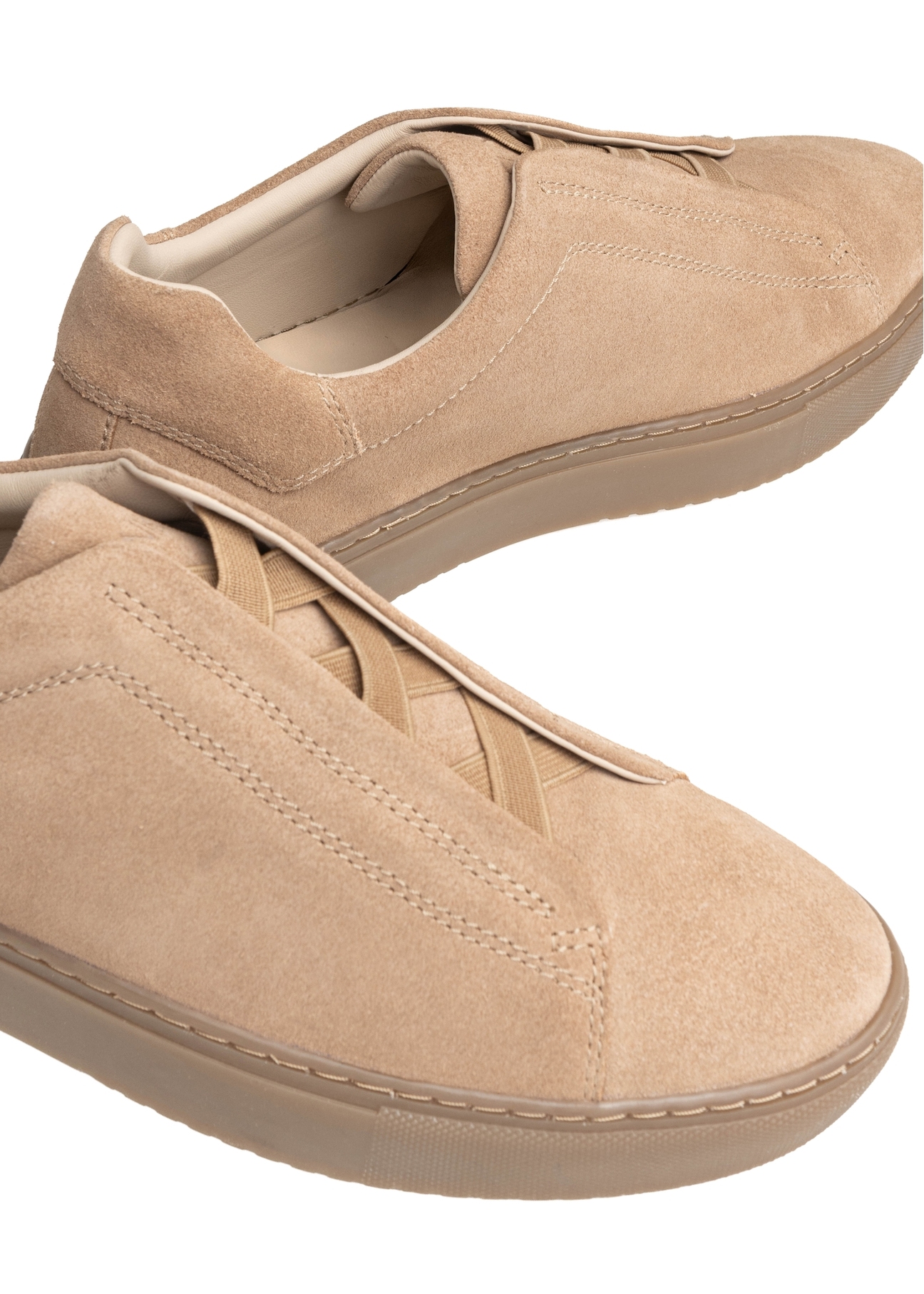 Beige suede men's shoes BUTYM-0530-1B(W26)