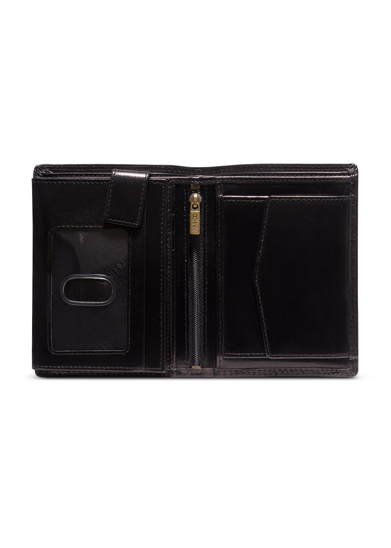 Men's wallet PL-145-99(KS), product view inside on white background.