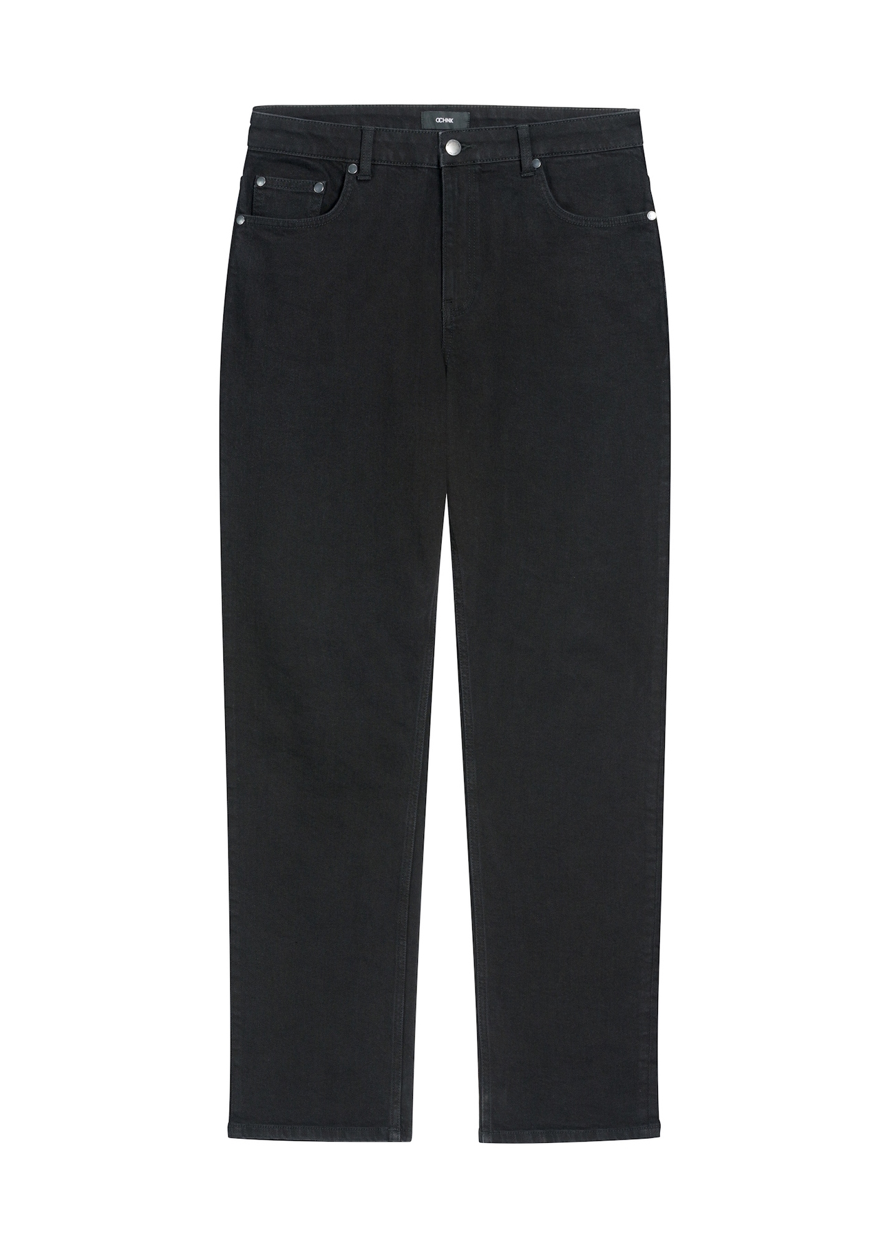Men's black jeans JEAMT-0025-99(Z26), front product view on white background.