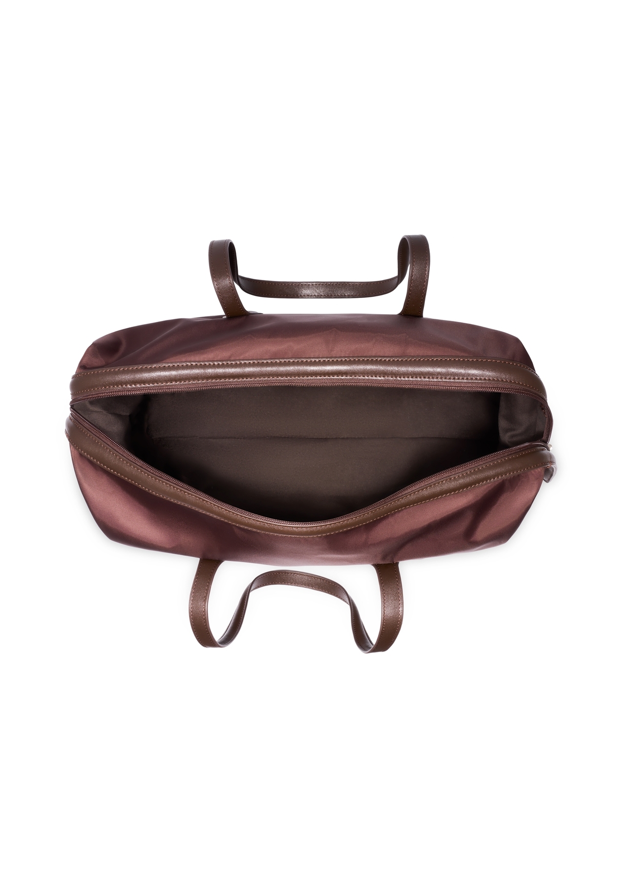 Large dark brown shopper bag TOREN-0354-1I(Z26)