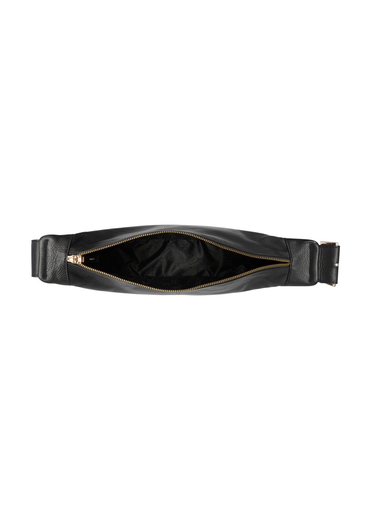 Black leather shoulder bag TORES-1317-99(Z26)