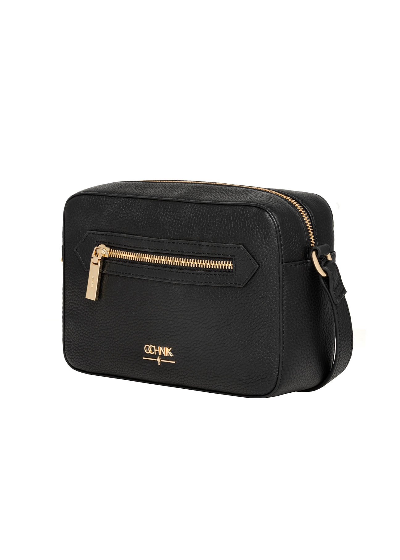 Small black women's messenger bag TORES-1427-9I(Z26), diagonal product view on a white background.
