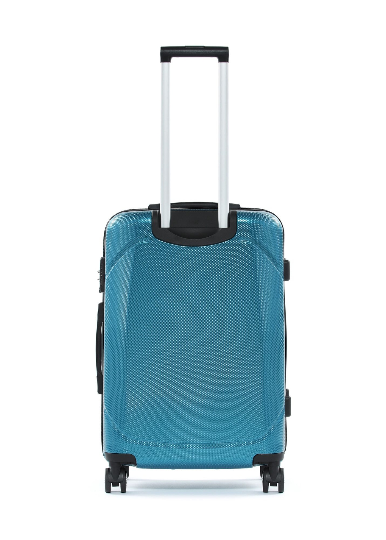 Set of 19'/24'/28' trolley suitcases WALPC-0014-7B(W26), back view of the product on a white background.