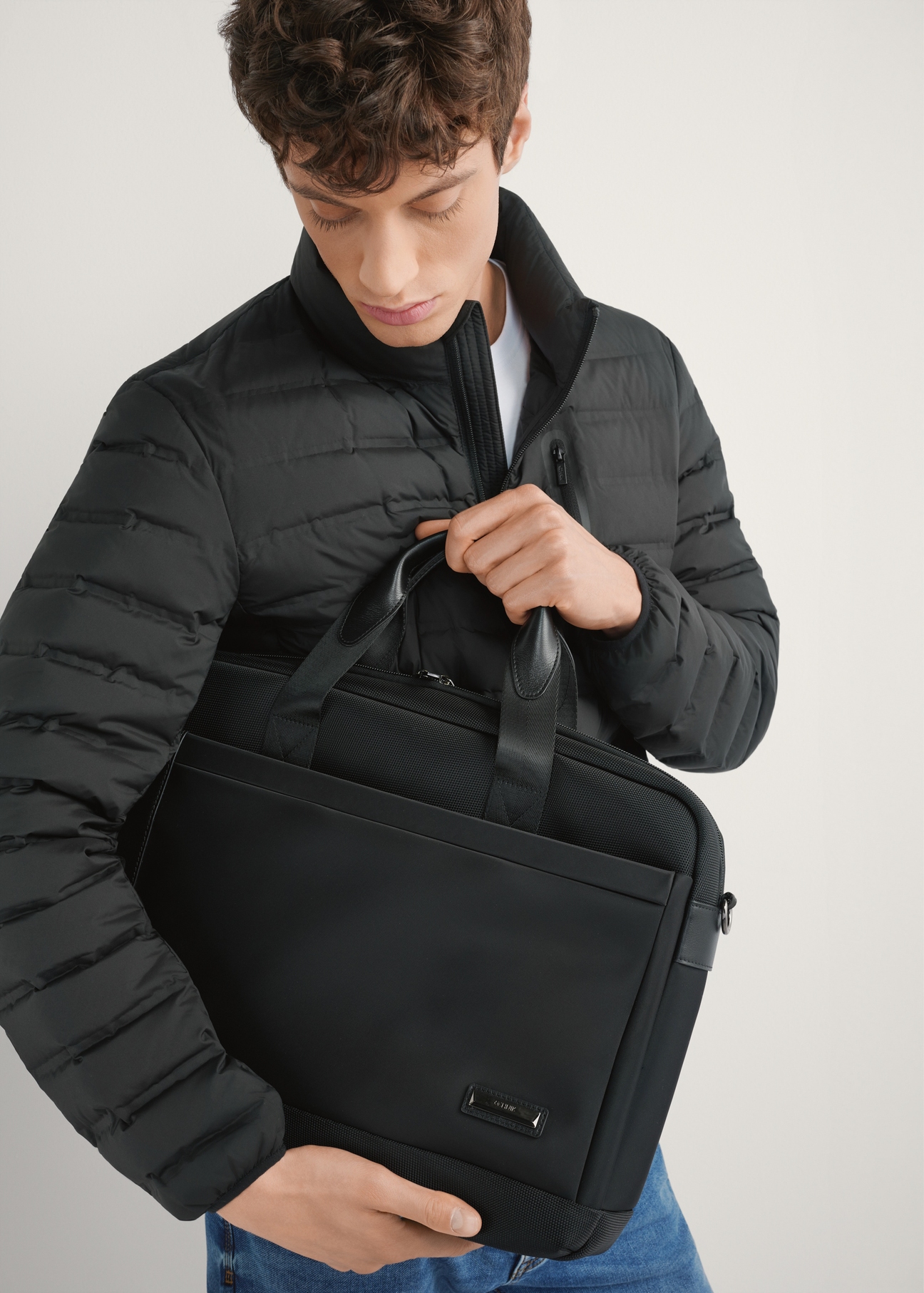 Black men's bag TORMN-0408-99(W26)