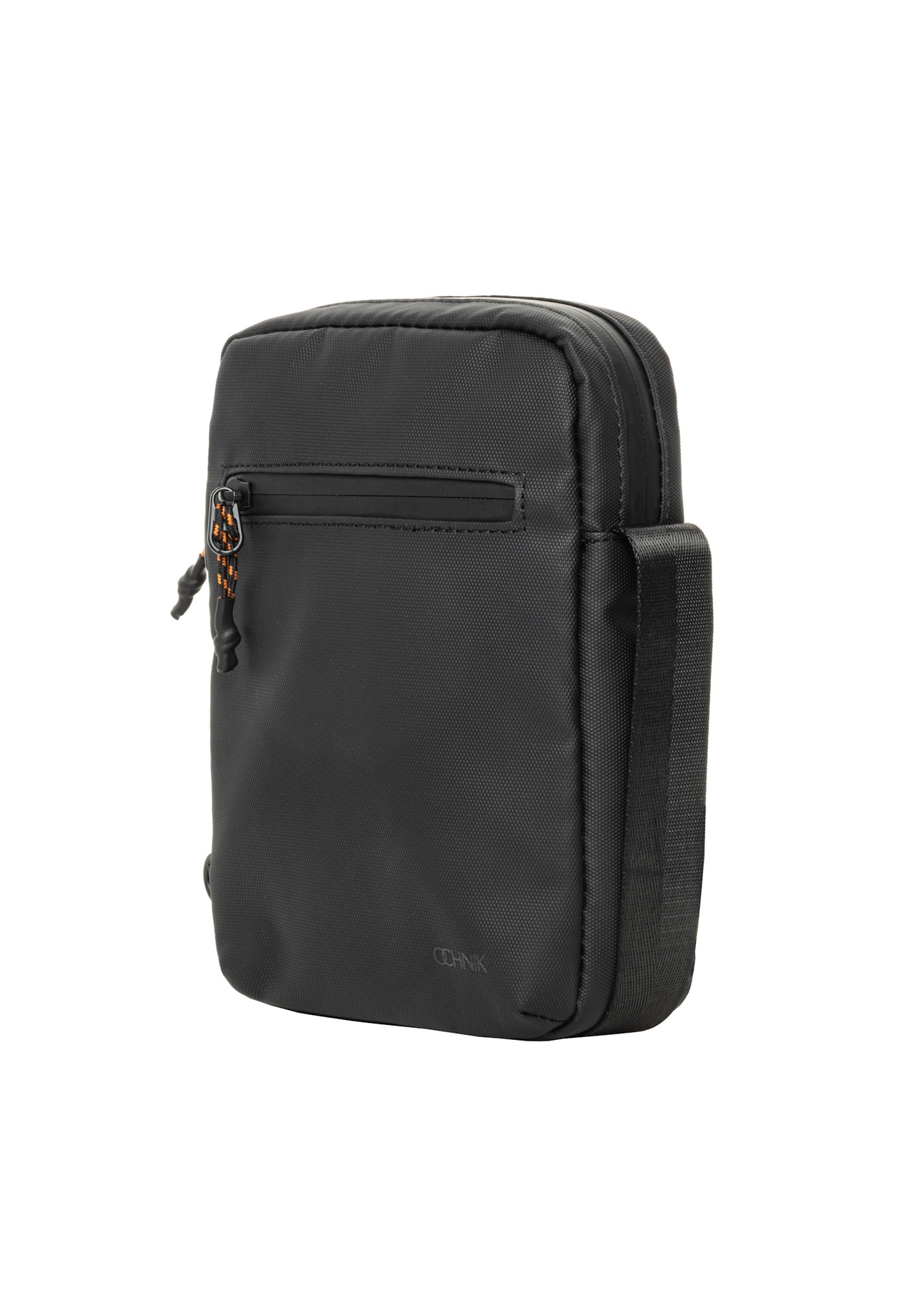 Black city shoulder bag TORMN-0432-99(Z26), diagonal product view on white background.