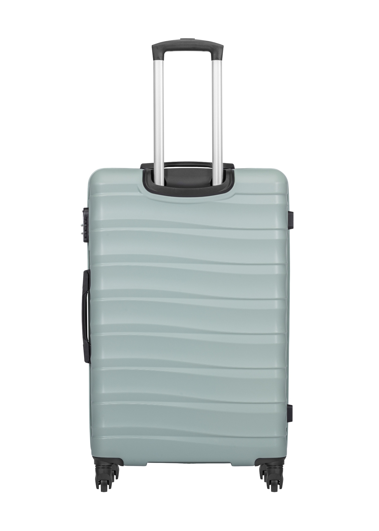 Set of 19'/24'/28' trolley suitcases WALAB-0081-8F(W26), back view of the product on a white background.