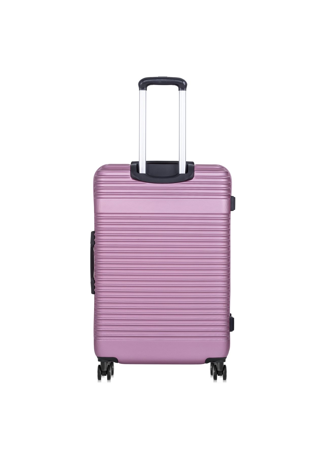 Set of 19''/24''/28'' trolley suitcases WALAB-0040-5B(W26), back view of the product on a white background.