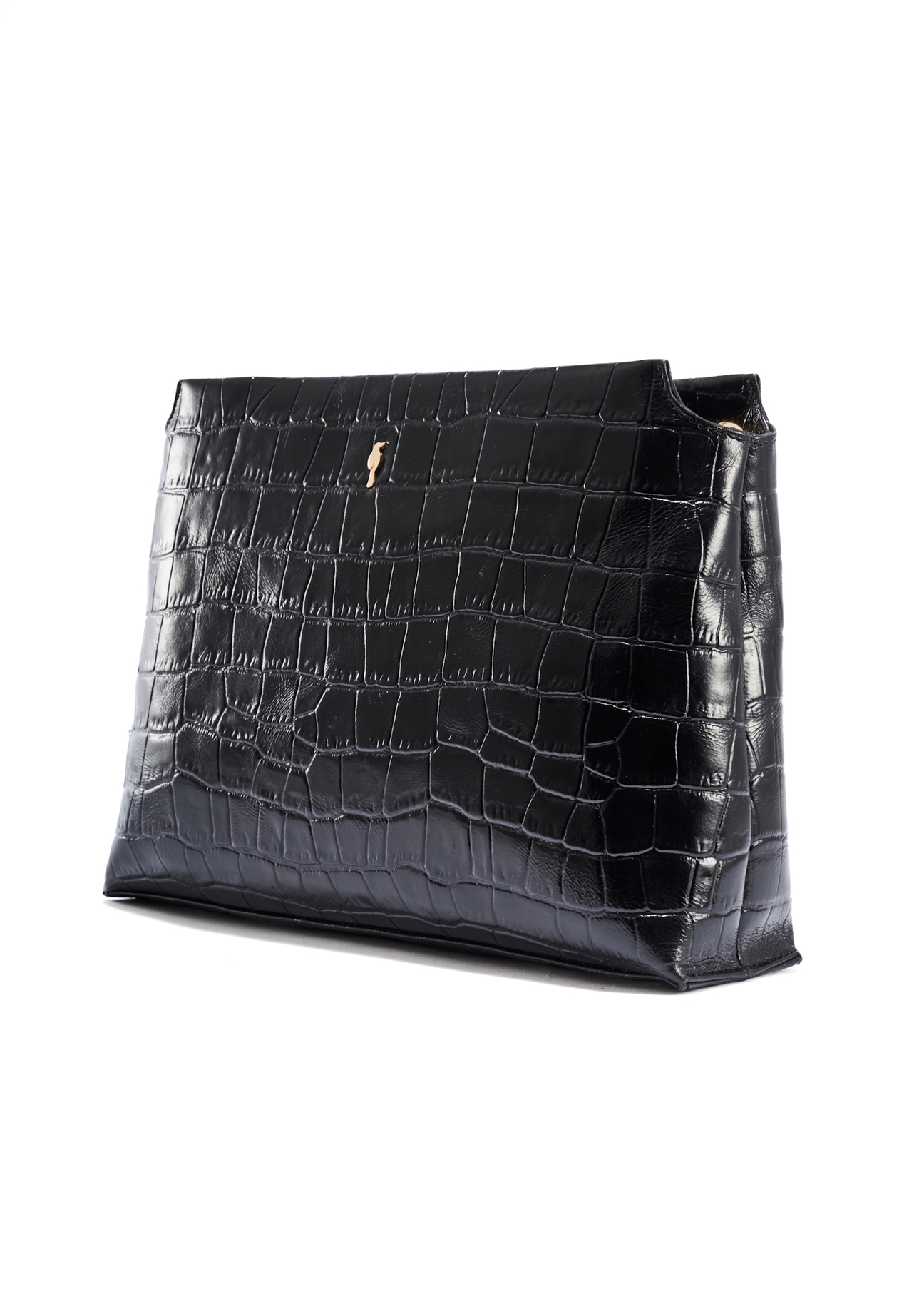 Black croco women's handbag TORES-1159E-99(Z25)