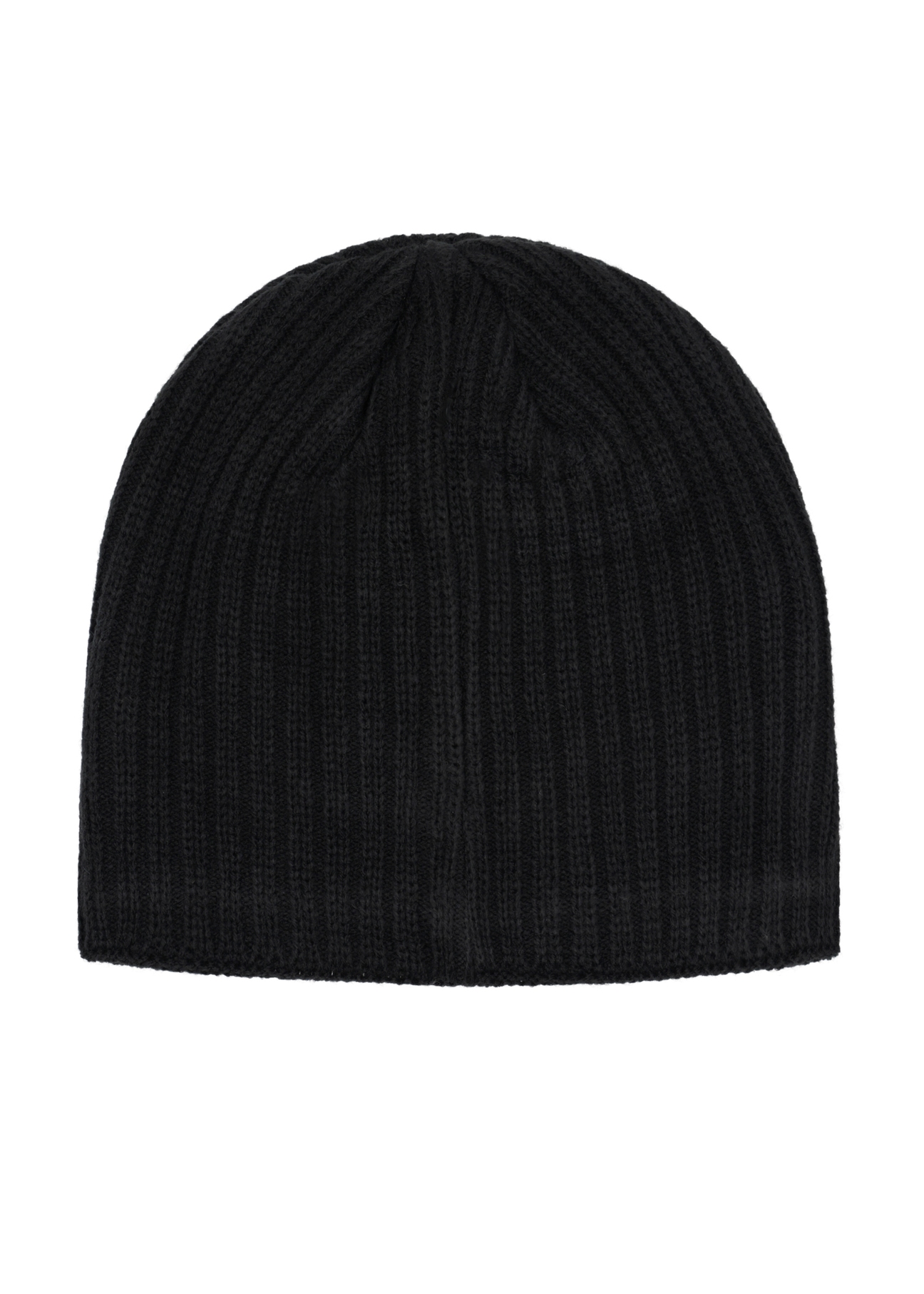 Black men's cap CZAMT-0020A-99(Z26), product view from the back on a white background.