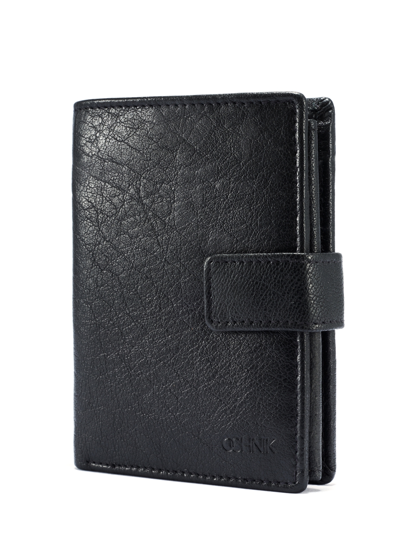 Black leather men's wallet PORMS-0650-99(W25)