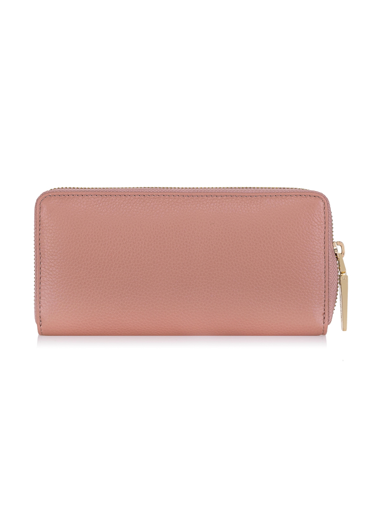 Large pink leather women's wallet PORES-0800A-31(W23)-04