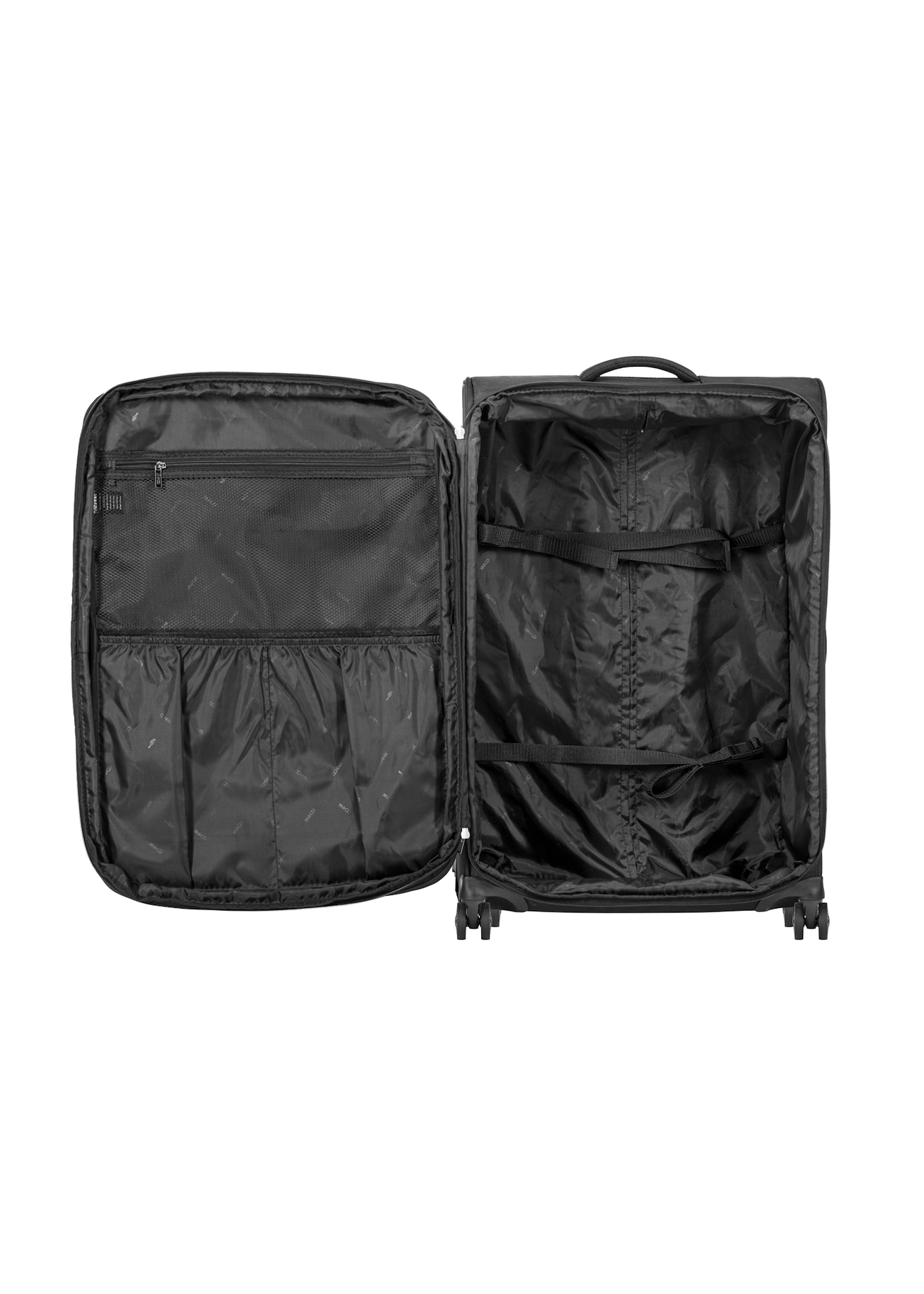 Large suitcase on wheels WALNY-0046-99-28(W26)
