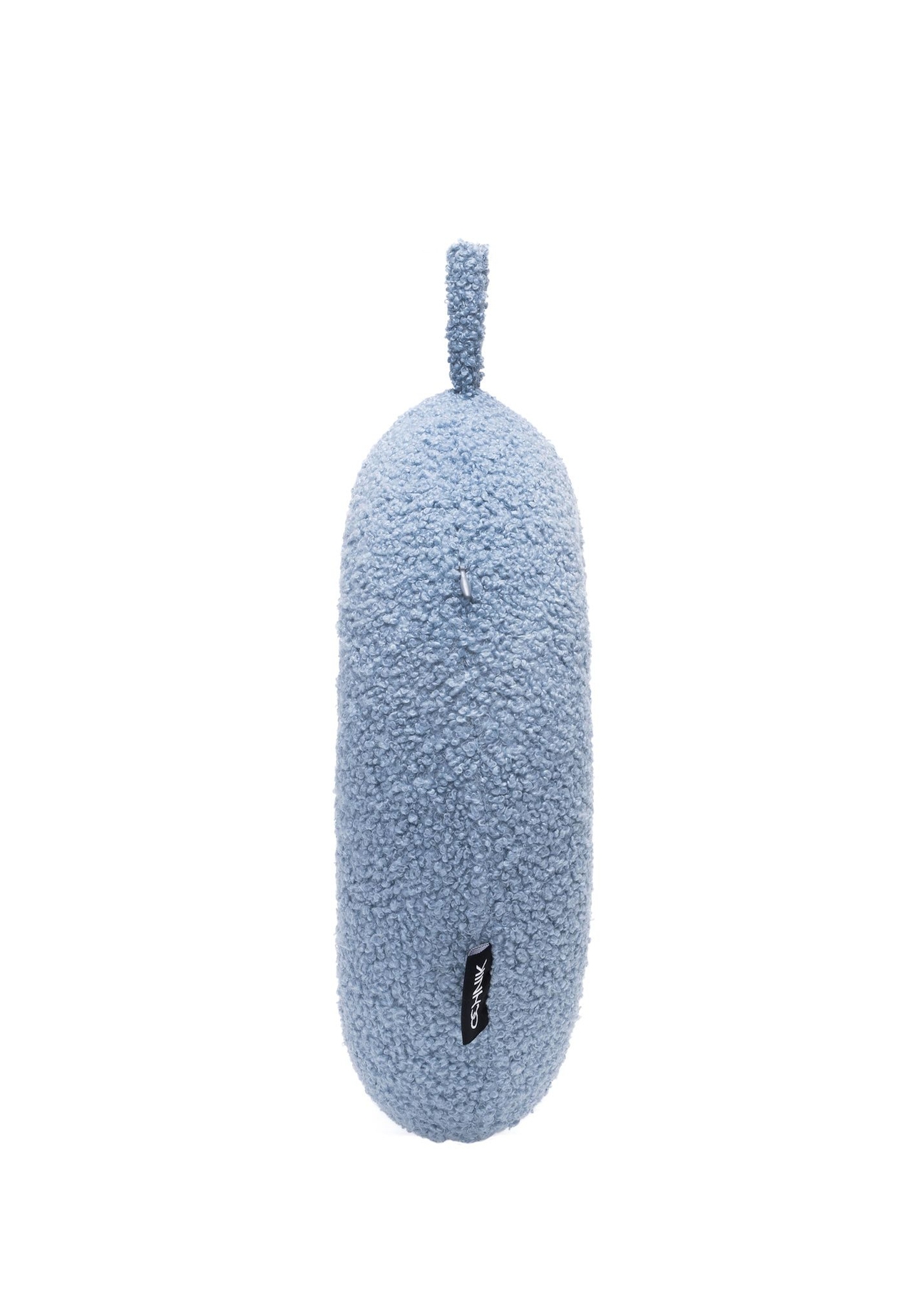 Soft blue headrest AW-014-0003-61(W25), side view of the product on a white background.