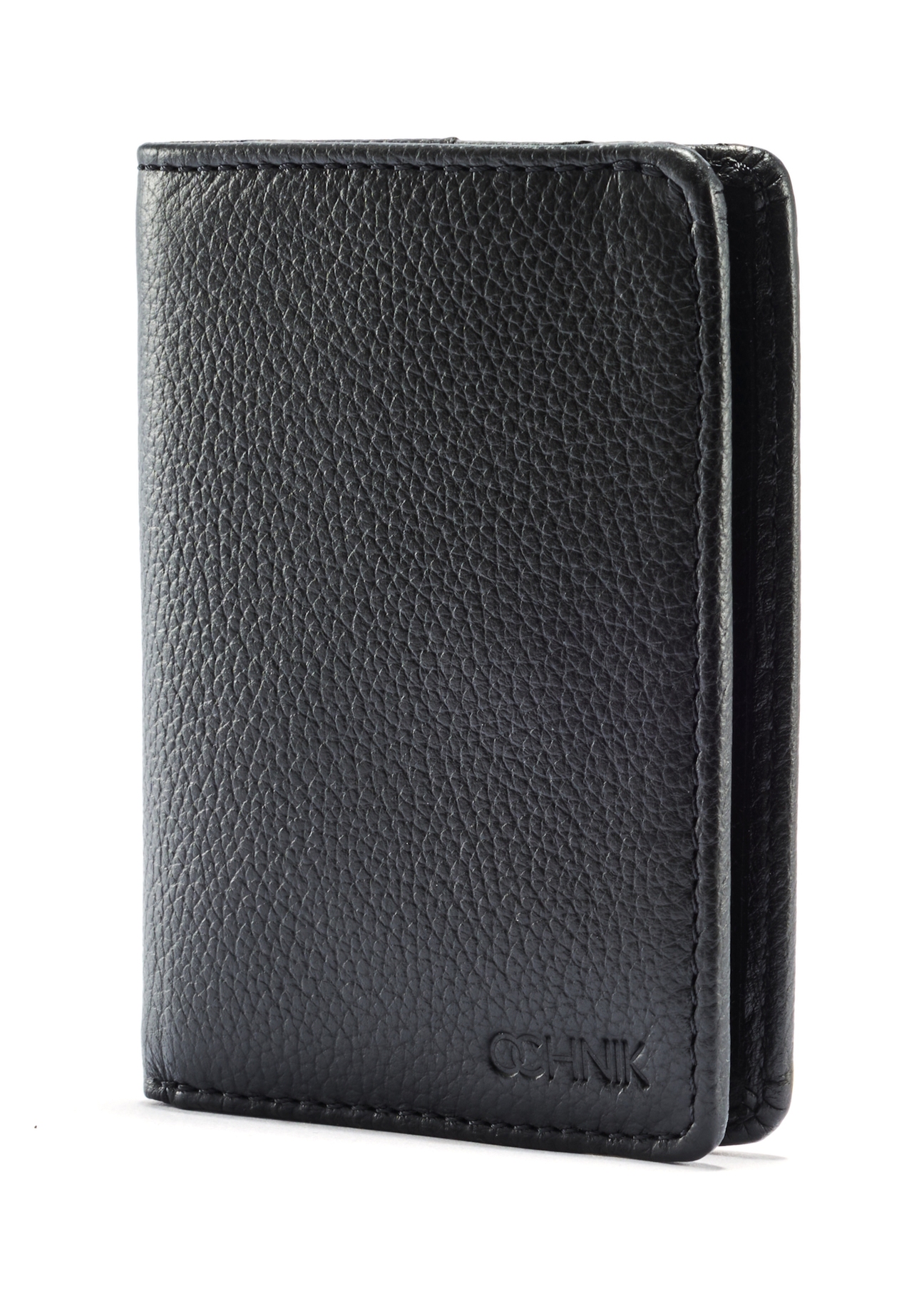 Black leather men's wallet PORMS-0635-99(W25)