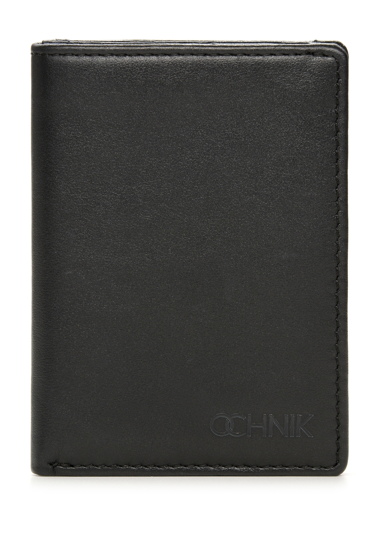 Men's leather small wallet PORMS-0628A-98(Z25), product view from the front on a white background.