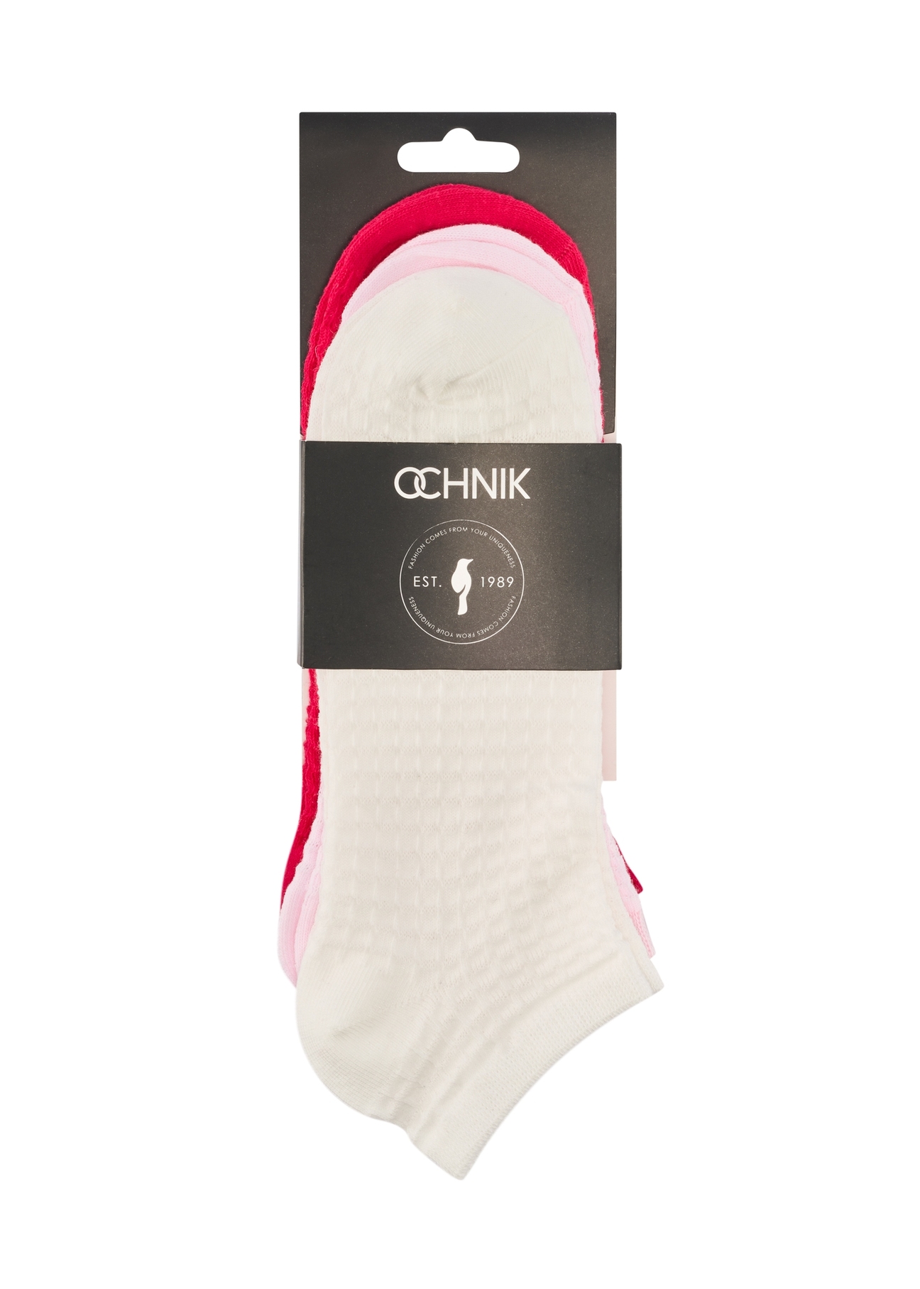 Set of women's socks ZESDT-0044-00(W26) - front product view, on white background.