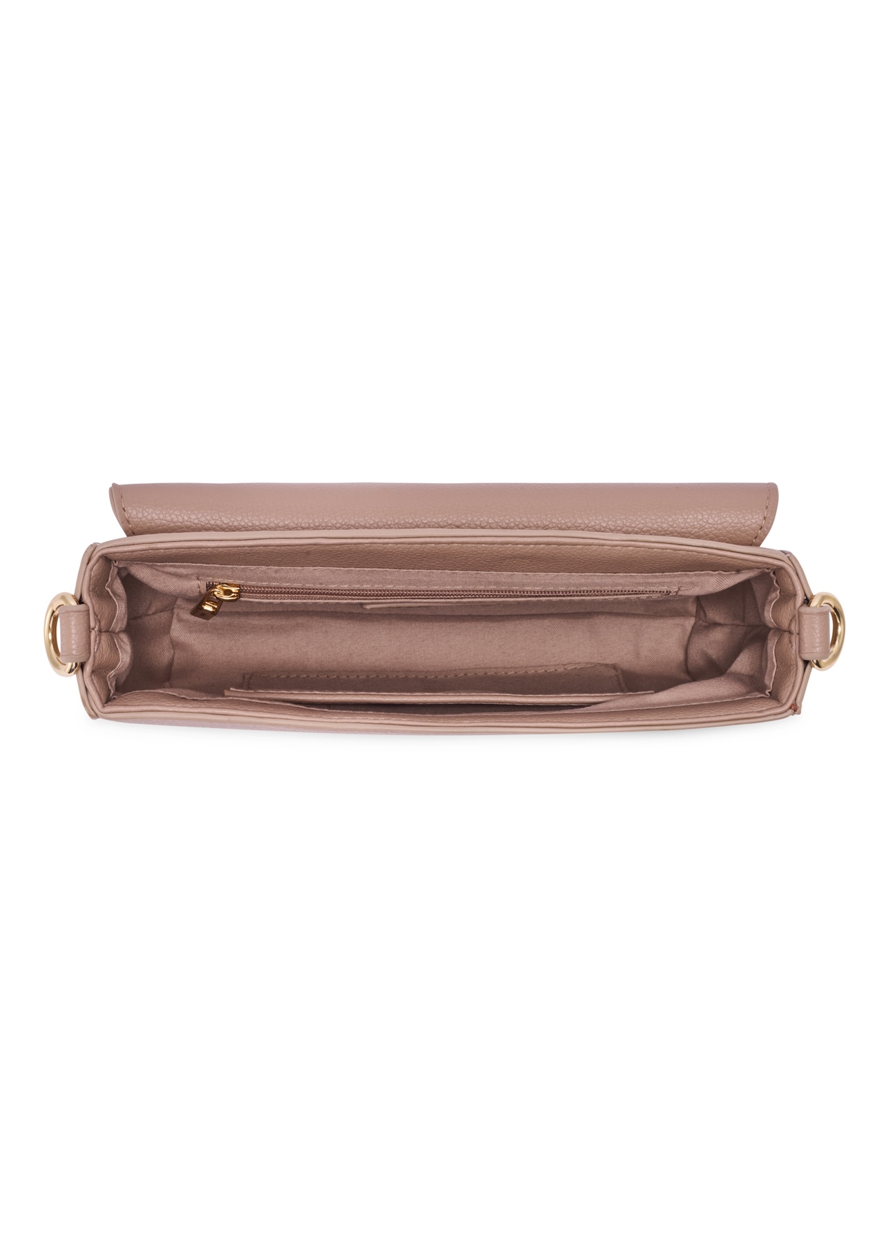 Beige women's shoulder bag TOREC-1255-1B(Z26)