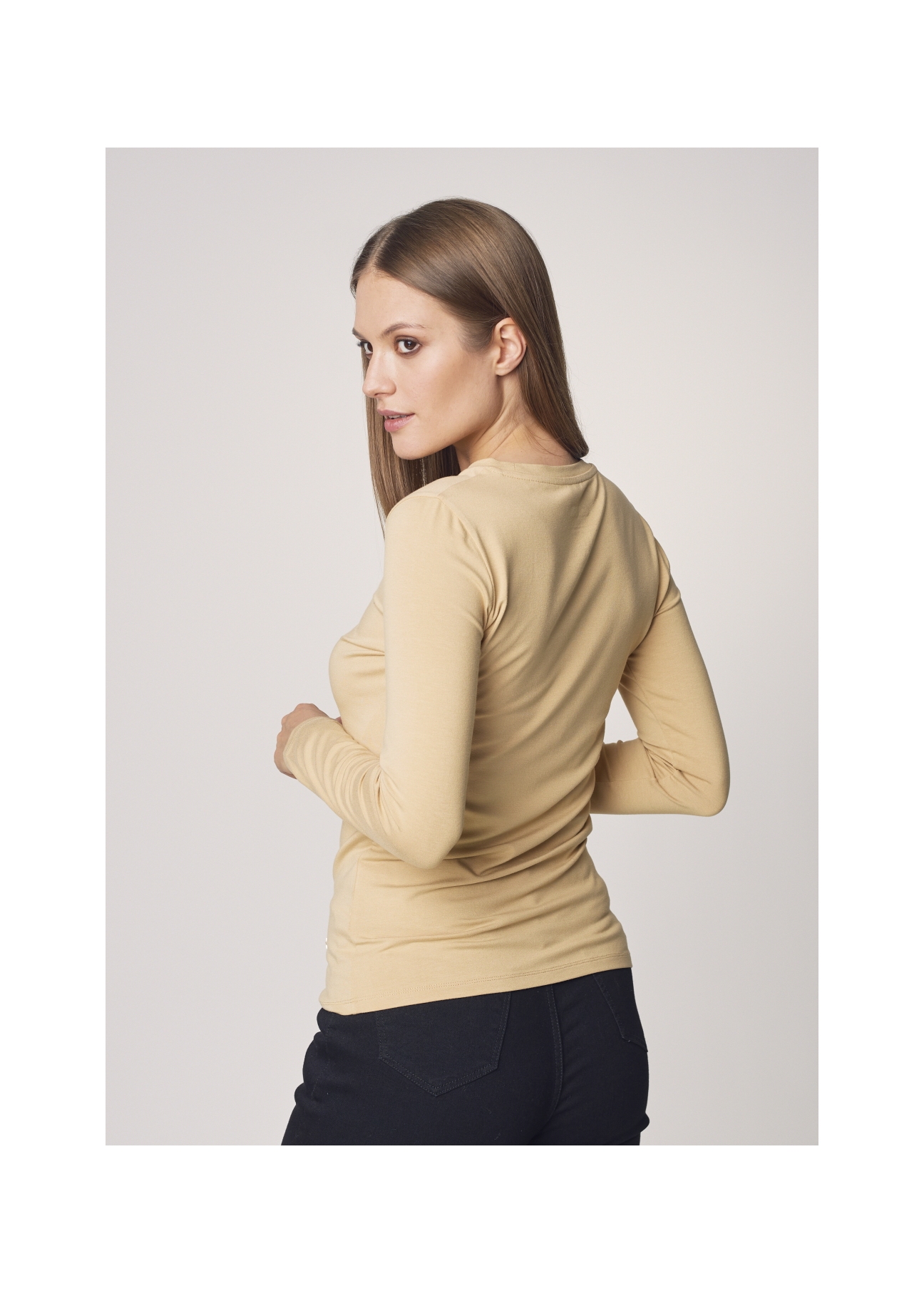 Women's long sleeve blouse LSLDT-0019-81(Z21)-04