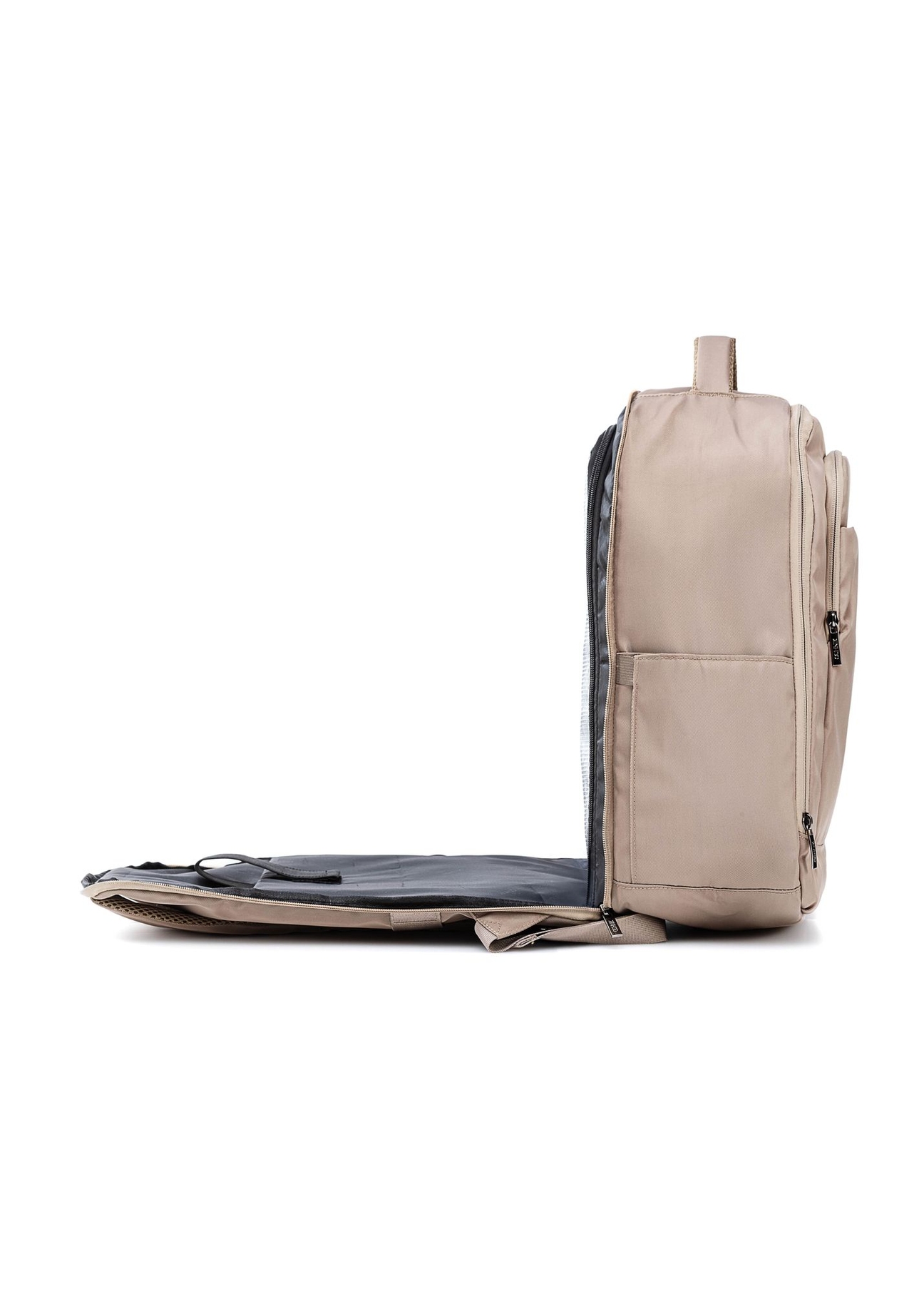 Dark beige airplane backpack PLCMN-0014-1C(W26)