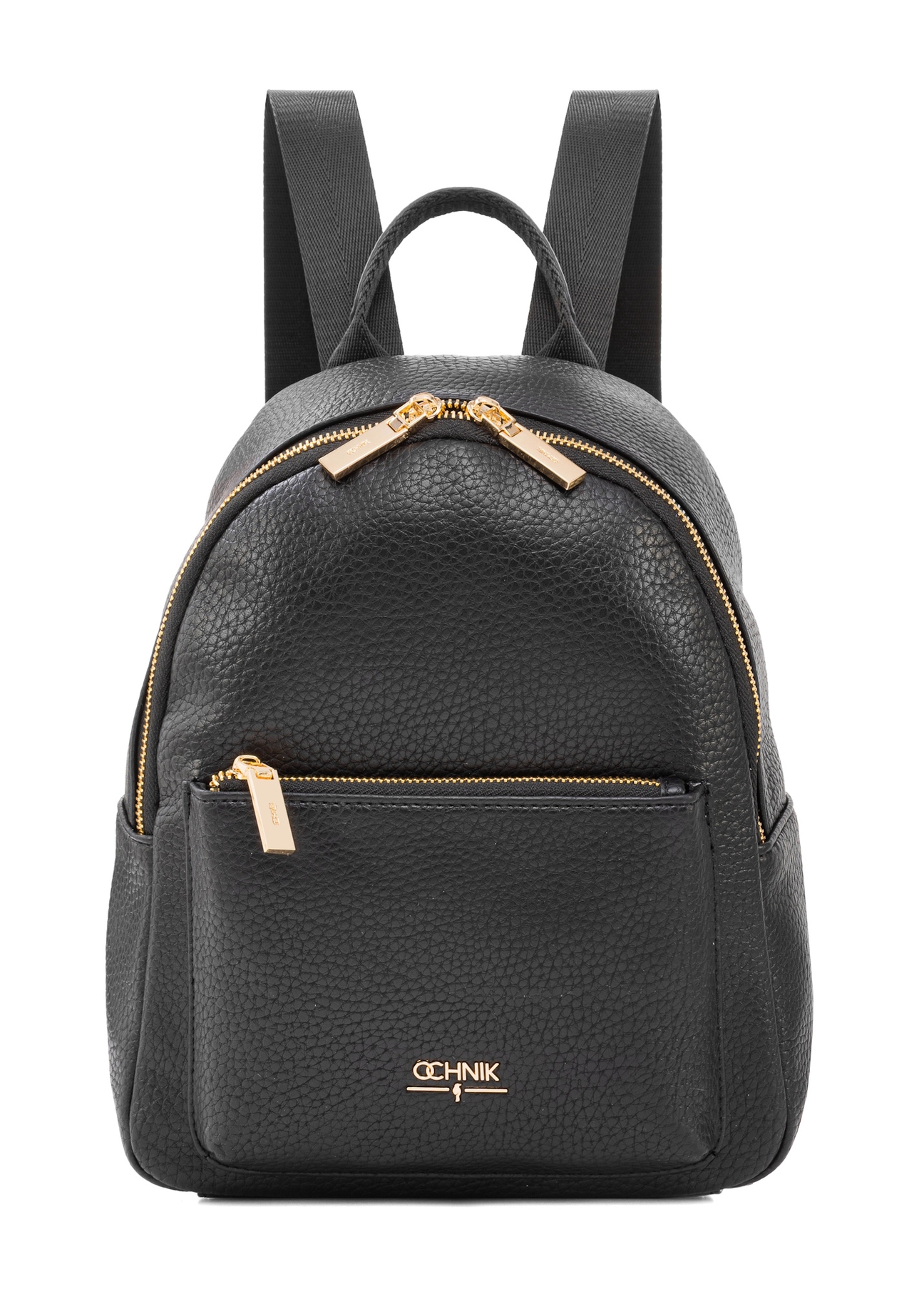 Black women's backpack TOREC-0996A-99(Z25), front product view on white background.