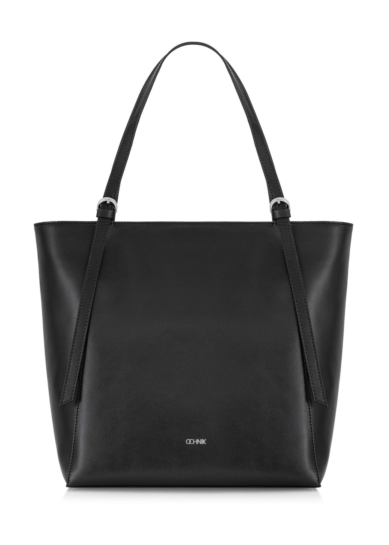 Capacious black women's shopper bag TORES-1058-99(Z24)-01