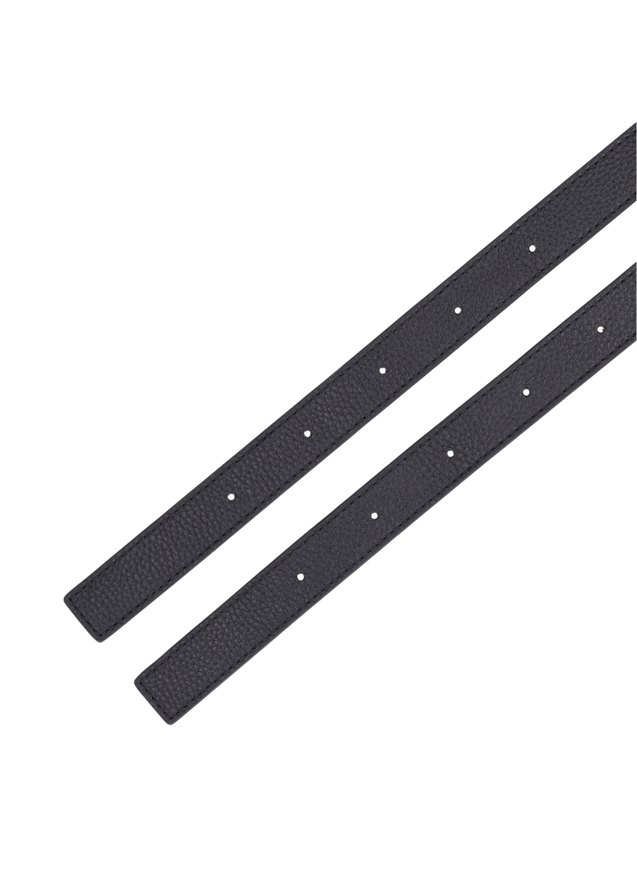 Black leather women's shoulder bag TORES-1348-9I(Z26), view of the product strap on a white background.
