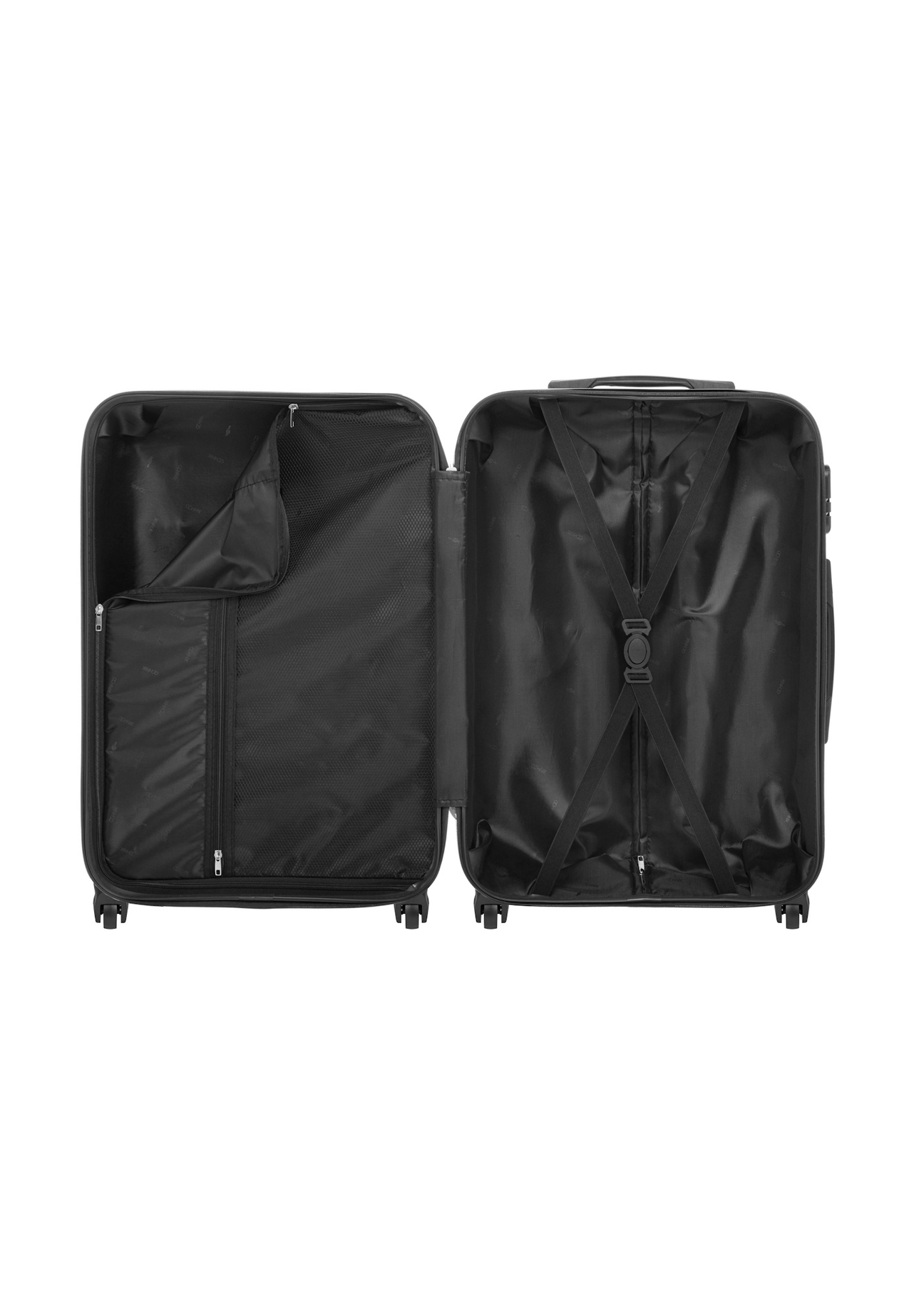 Medium suitcase on wheels WALAB-0077-9I-24(W26)