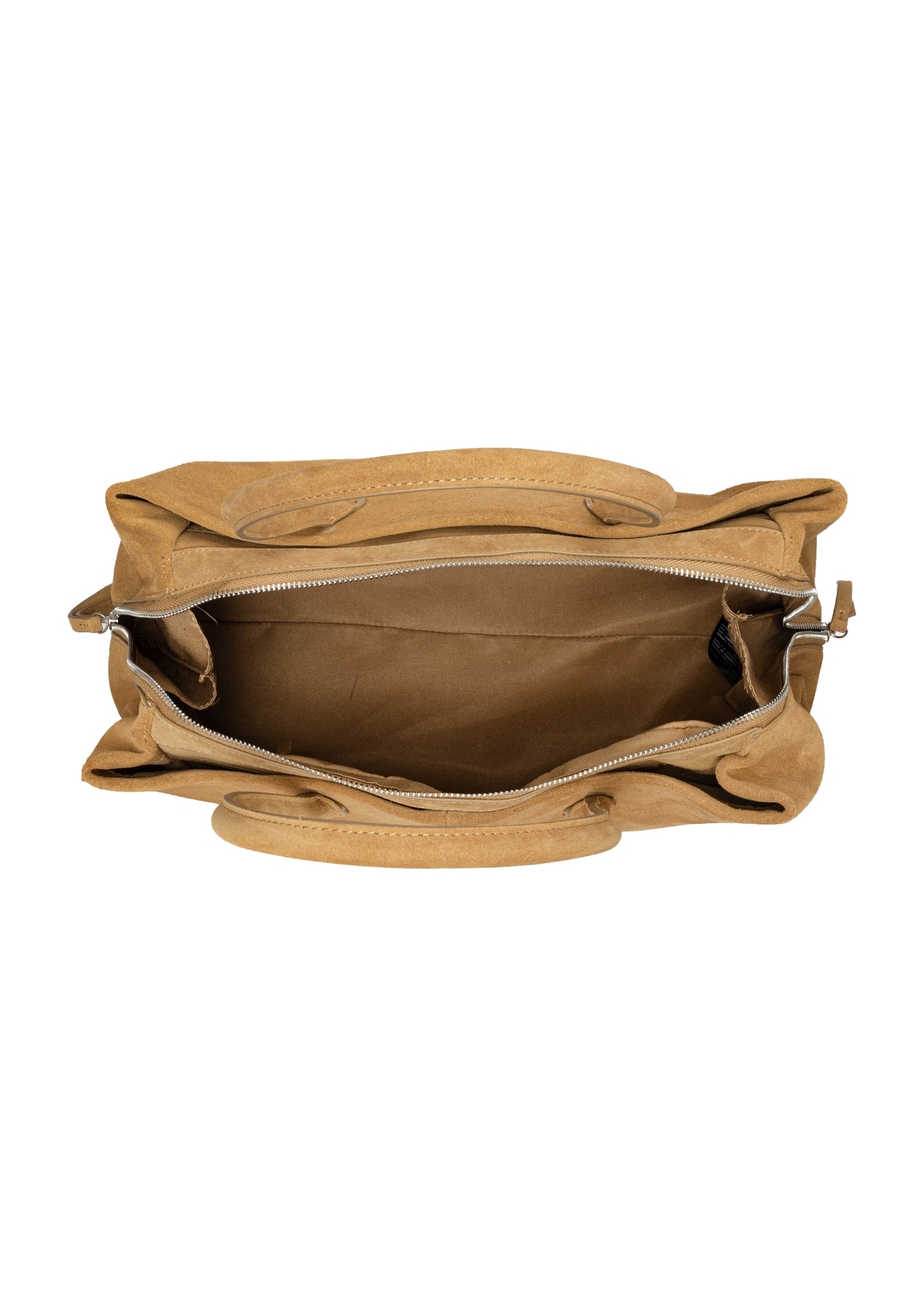 Large suede women's handbag TORES-1310-1B(W26)