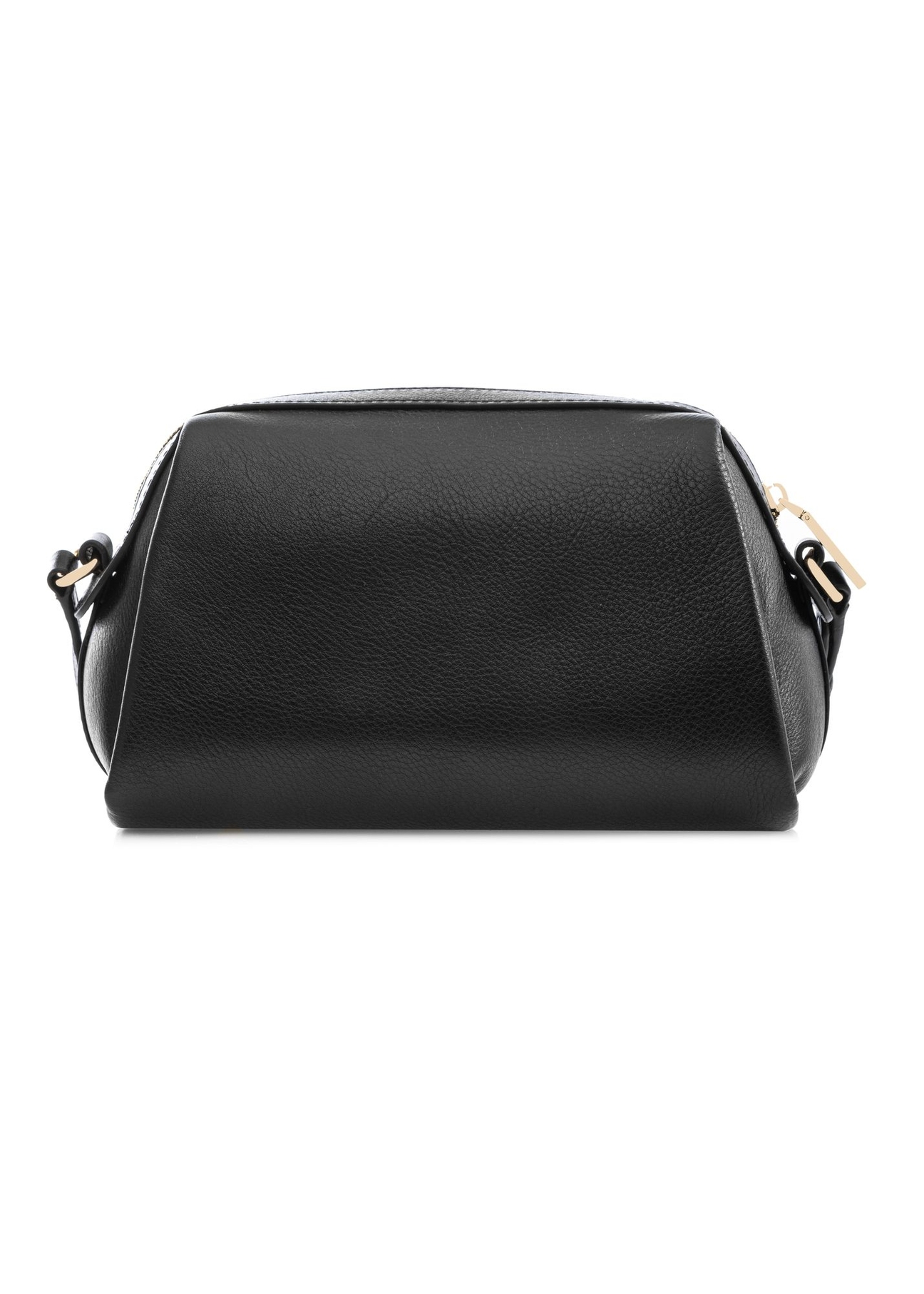 Black small leather women's handbag TORES-1224-99(W26)