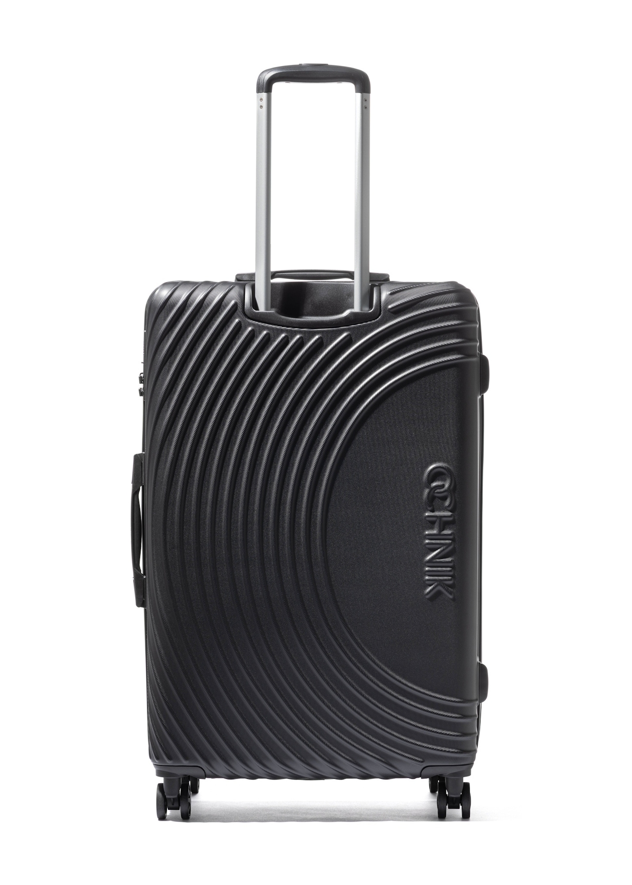 Set of wheeled suitcases (19"/24"/28") WALAB-0088-99(W26), rear view of the product on a white background.