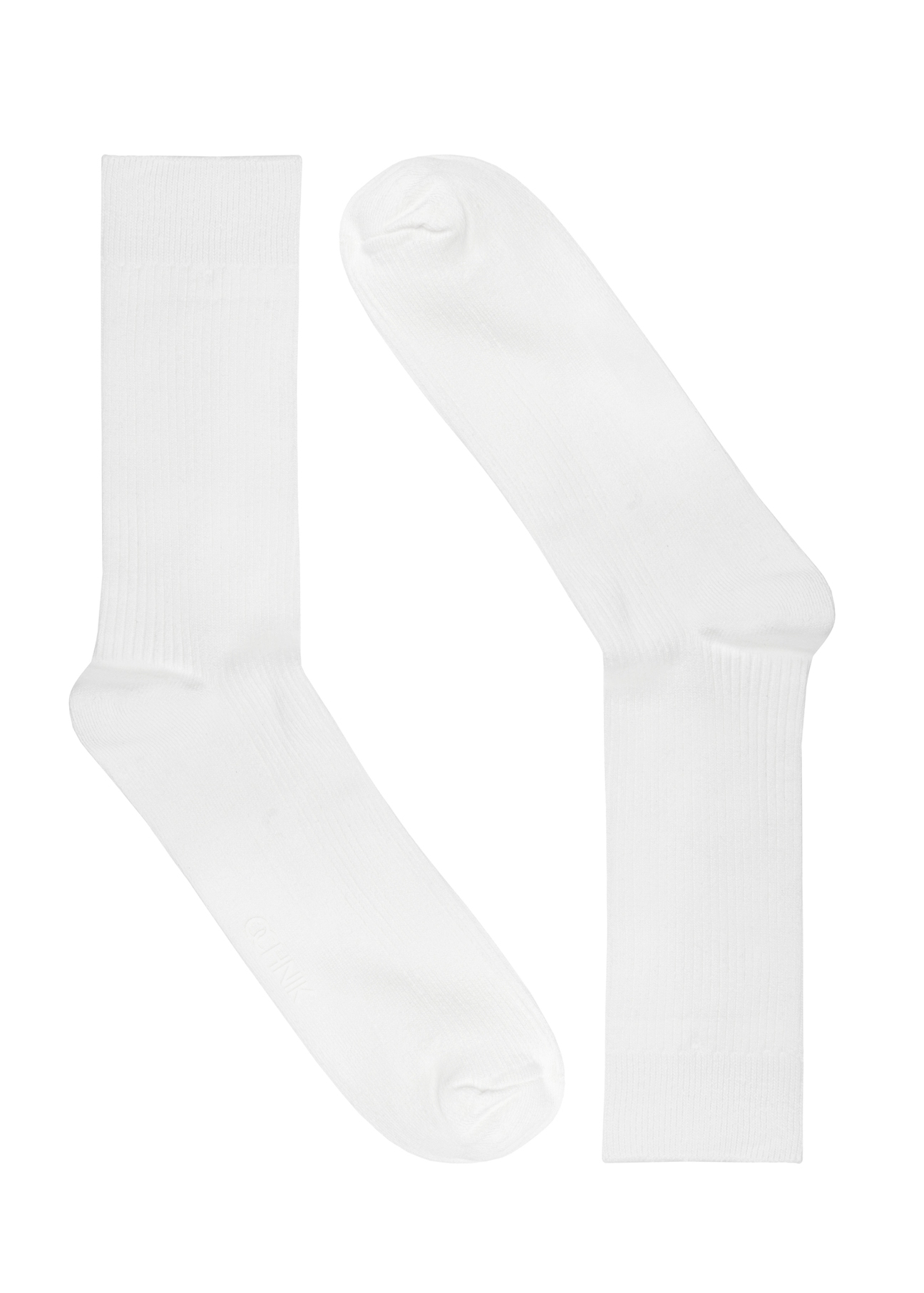 White women's ankle socks SKADT-0072-11(W25)
