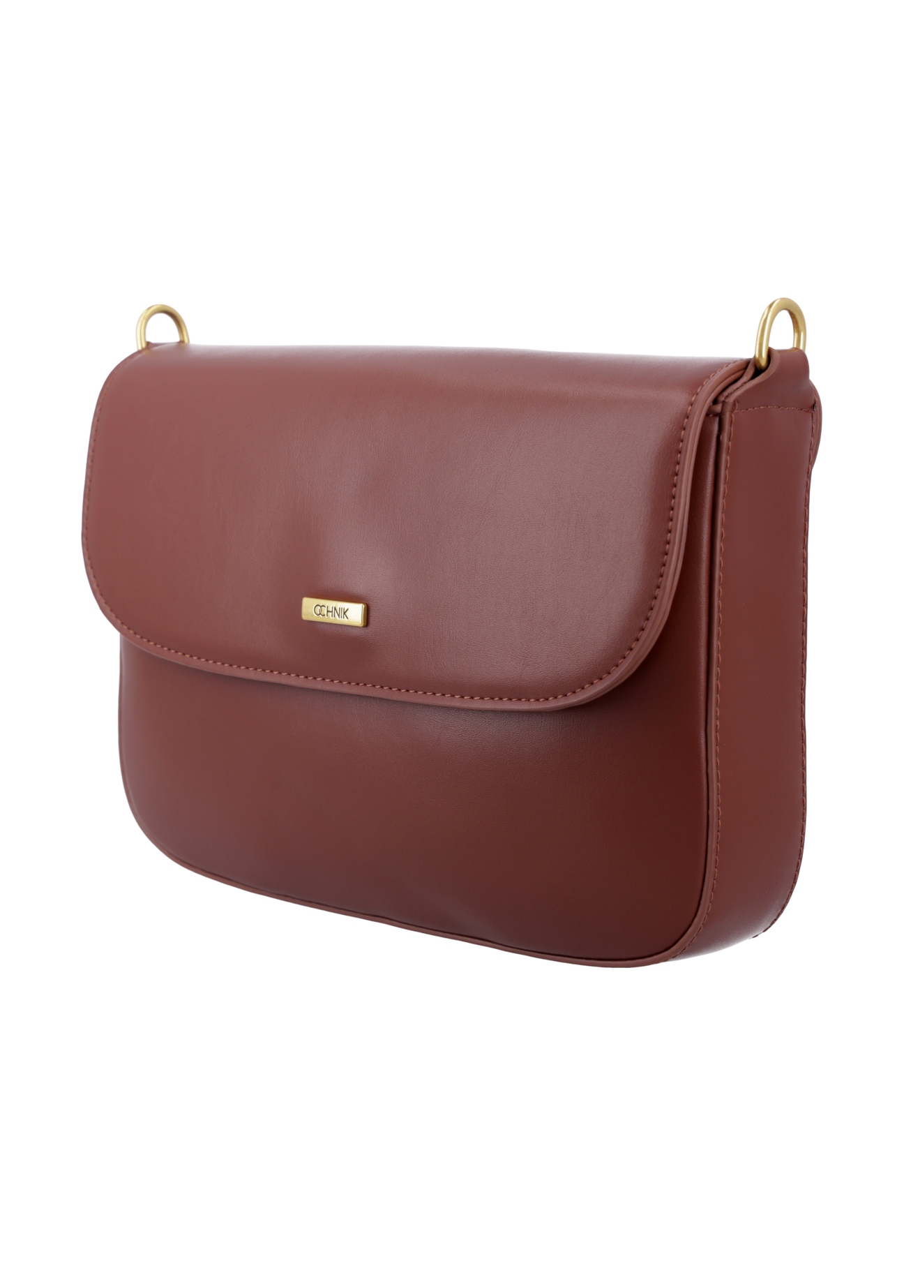 Light brown women's shoulder bag TOREC-1262-1G(Z26), diagonal product view on white background.