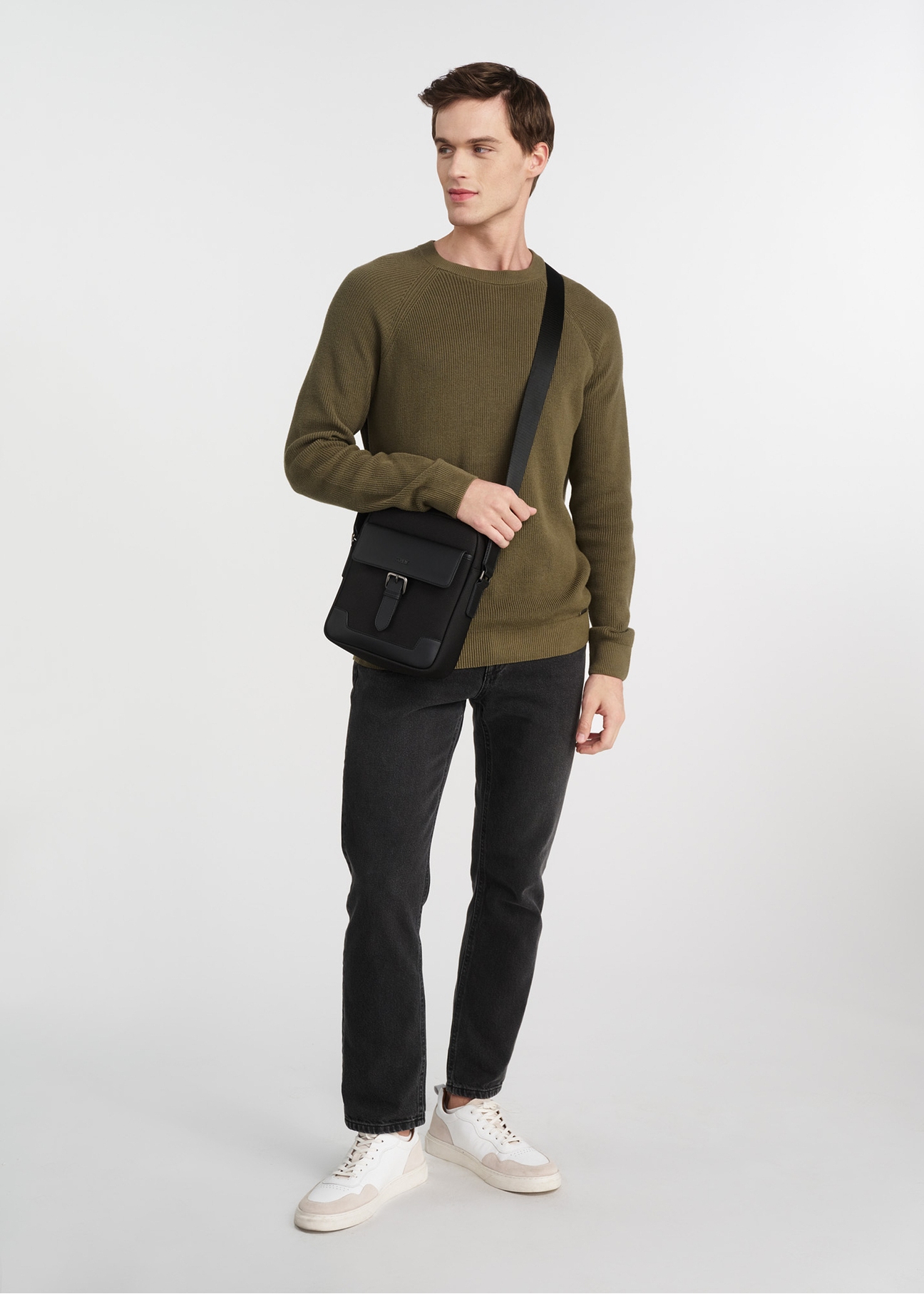 Black men's bag TORMN-0359-99(W25)