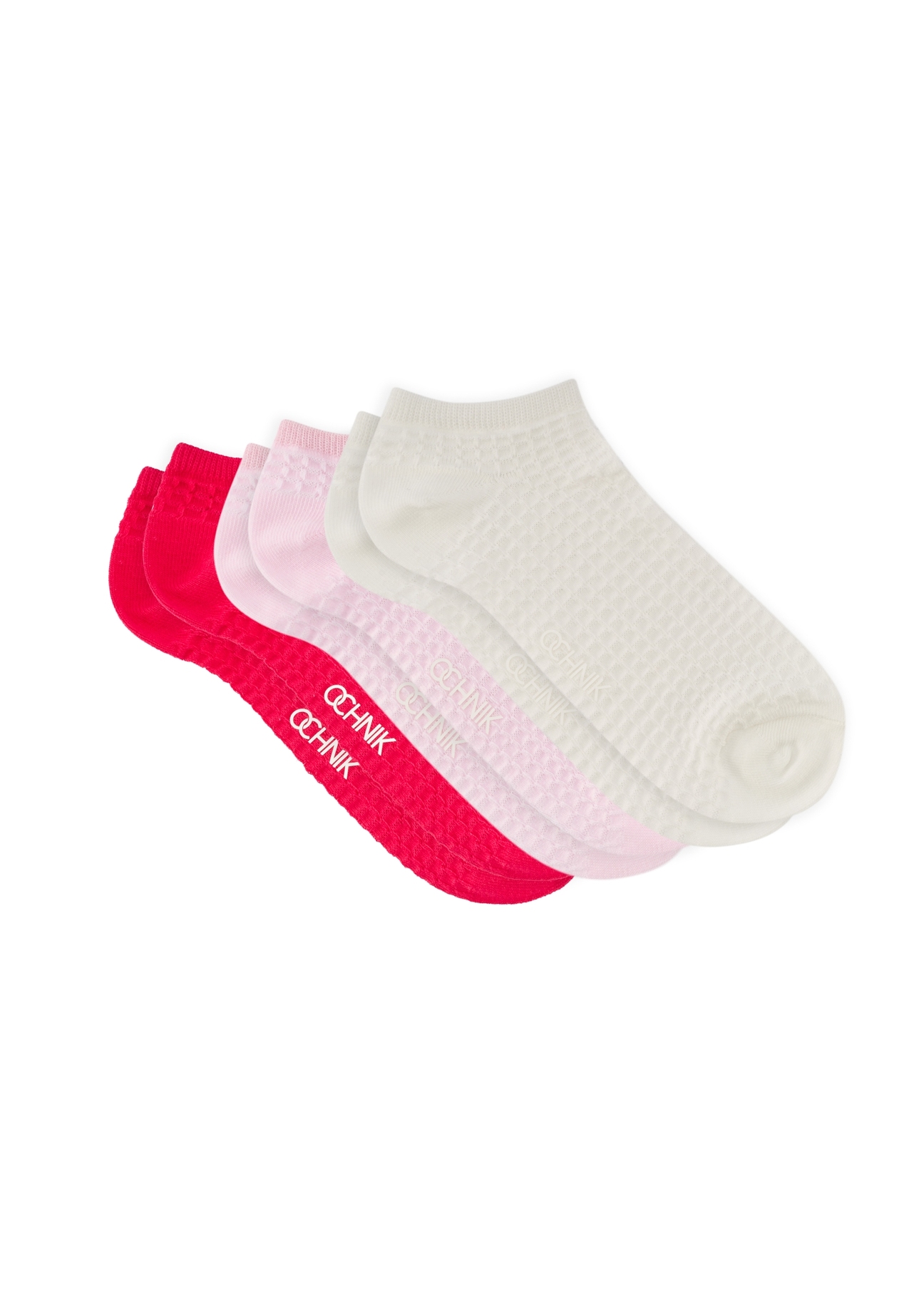 Set of women's socks ZESDT-0044-00(W26) - product view from above, on a white background.