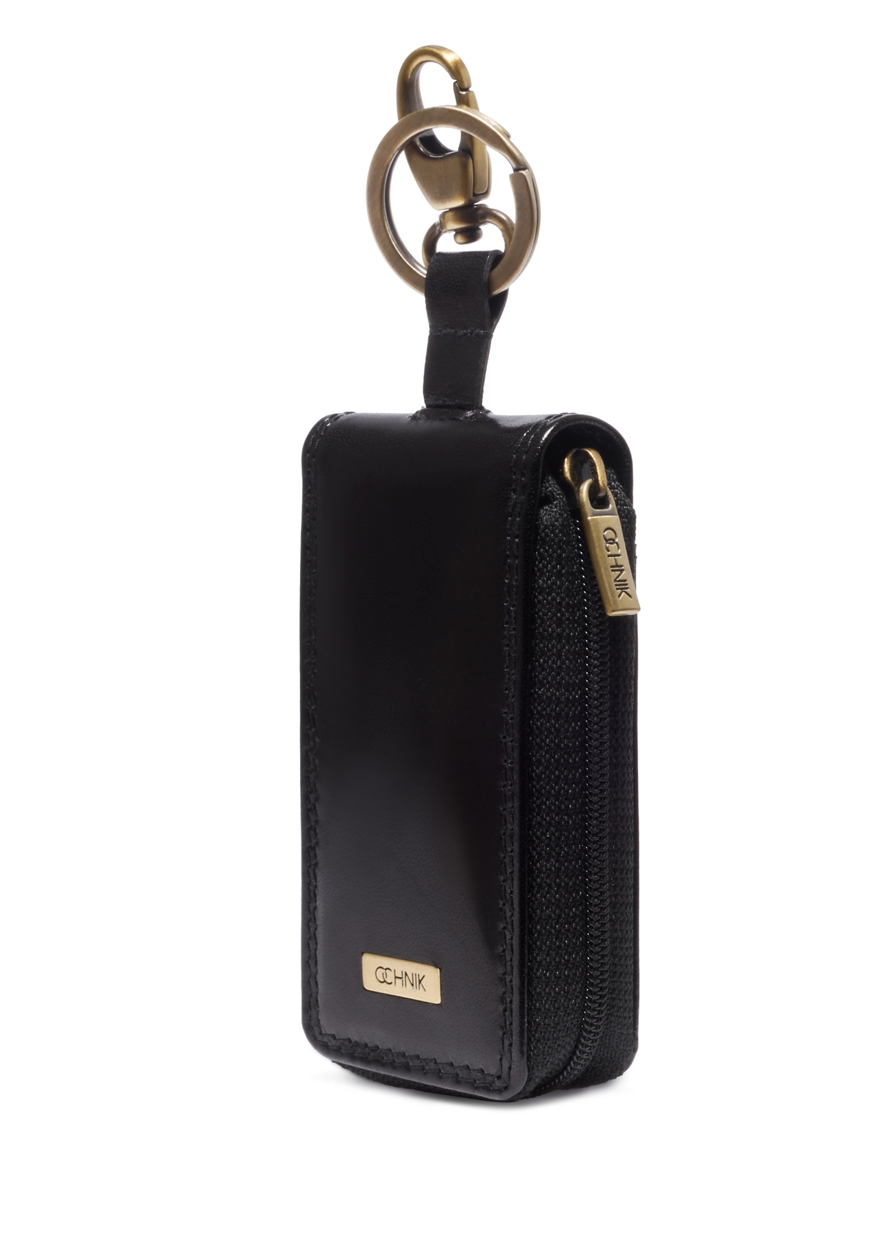 Black leather key case PL-222-99(Z26)