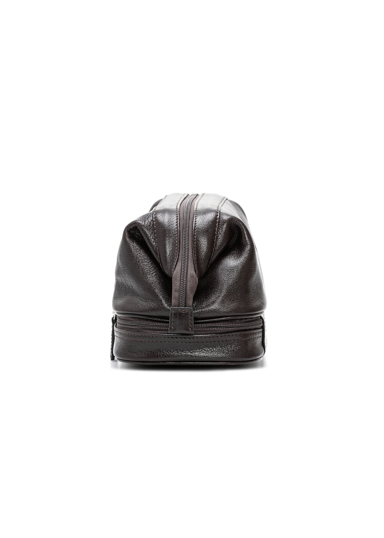 Men's glossy cosmetic bag TORMS-0479-89(Z25), side view of the product on a white background.