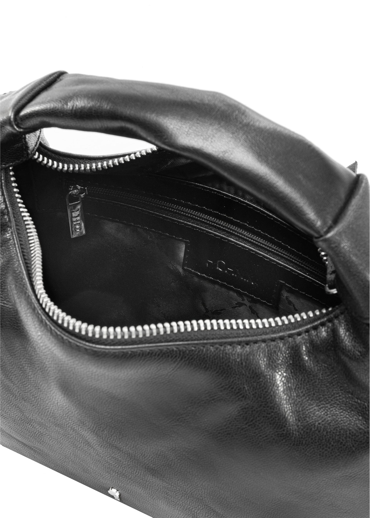 Women's leather handbag TORES-1134A-99(Z25), product view from the inside on a white background.