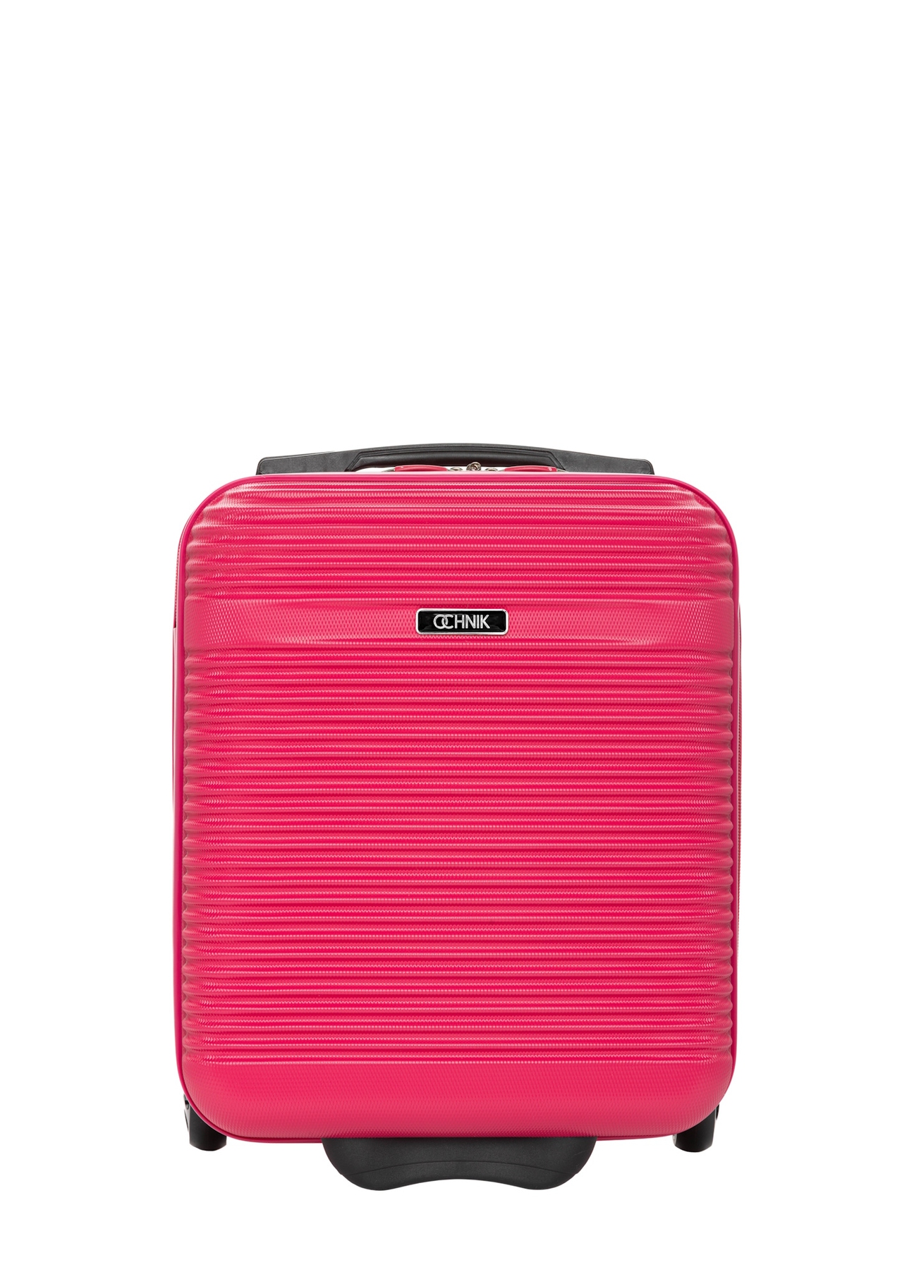 Cabin suitcase on wheels WALAB-0040-5E-16(W26), front view of the product on a white background.