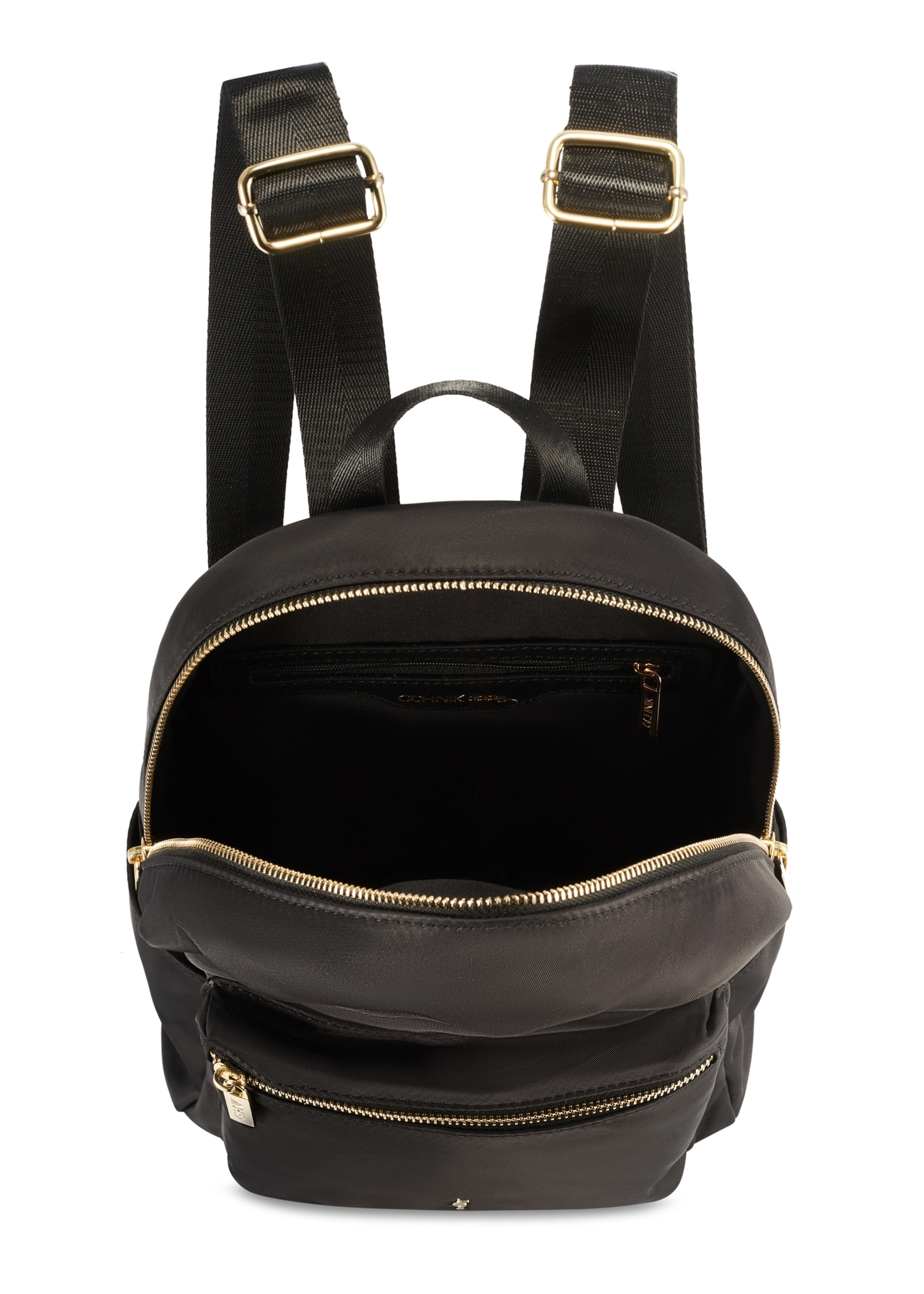 Compact women's backpack TOREN-0319-99 (Z25), product view from above on a white background.