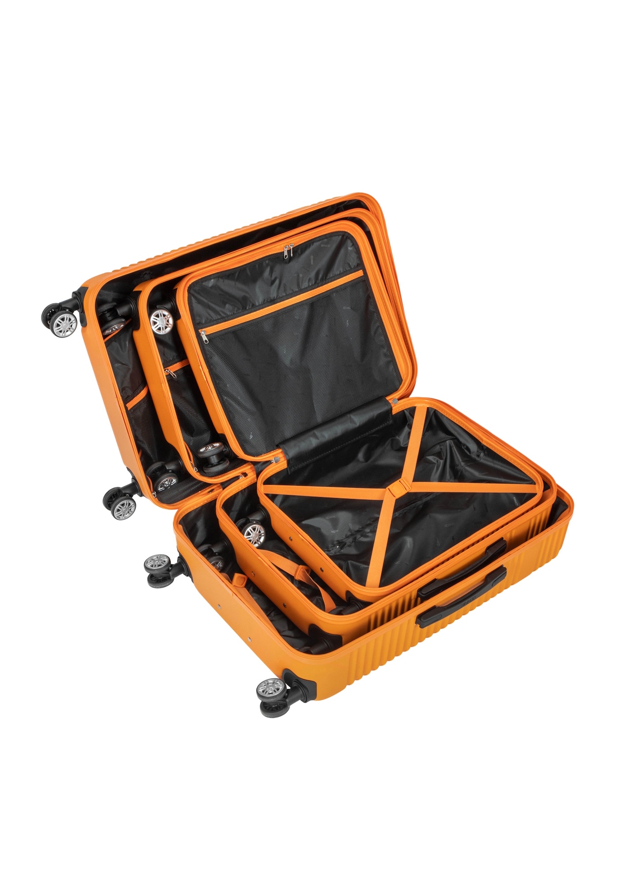 Set of suitcases on wheels 19'/24'/28' WALAB-0040-3A(W26)