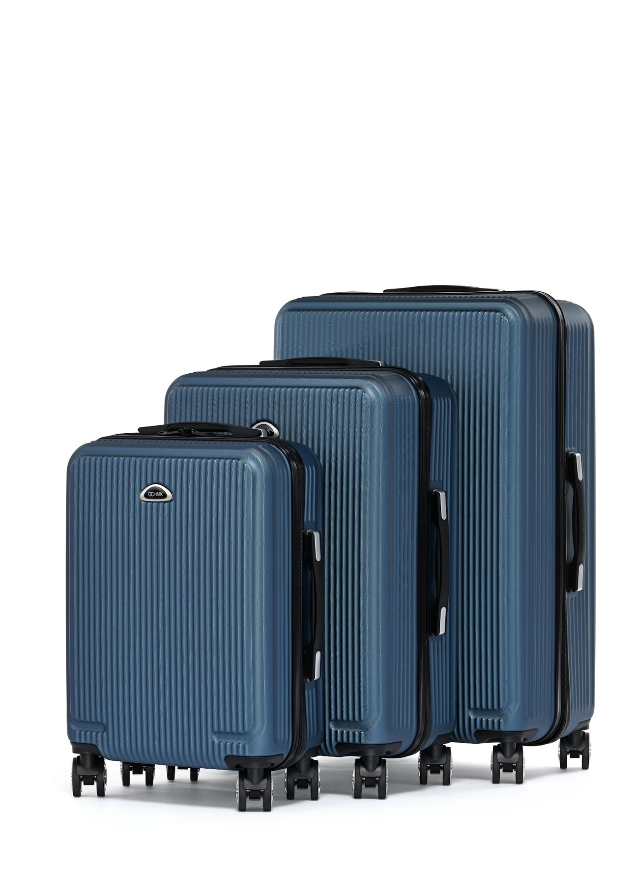 Set of hard suitcases on wheels 19"/24"/29" WALAB-0053-7D(W26)