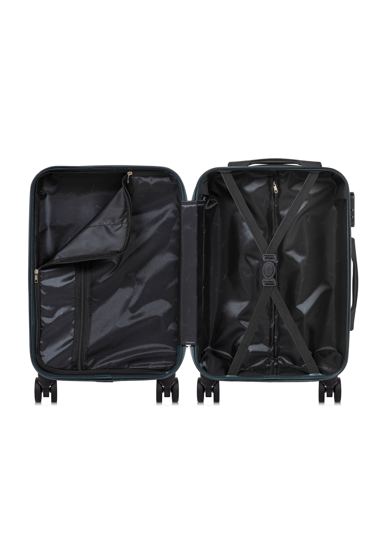 Small suitcase on wheels WALAB-0077-54-19(W25)