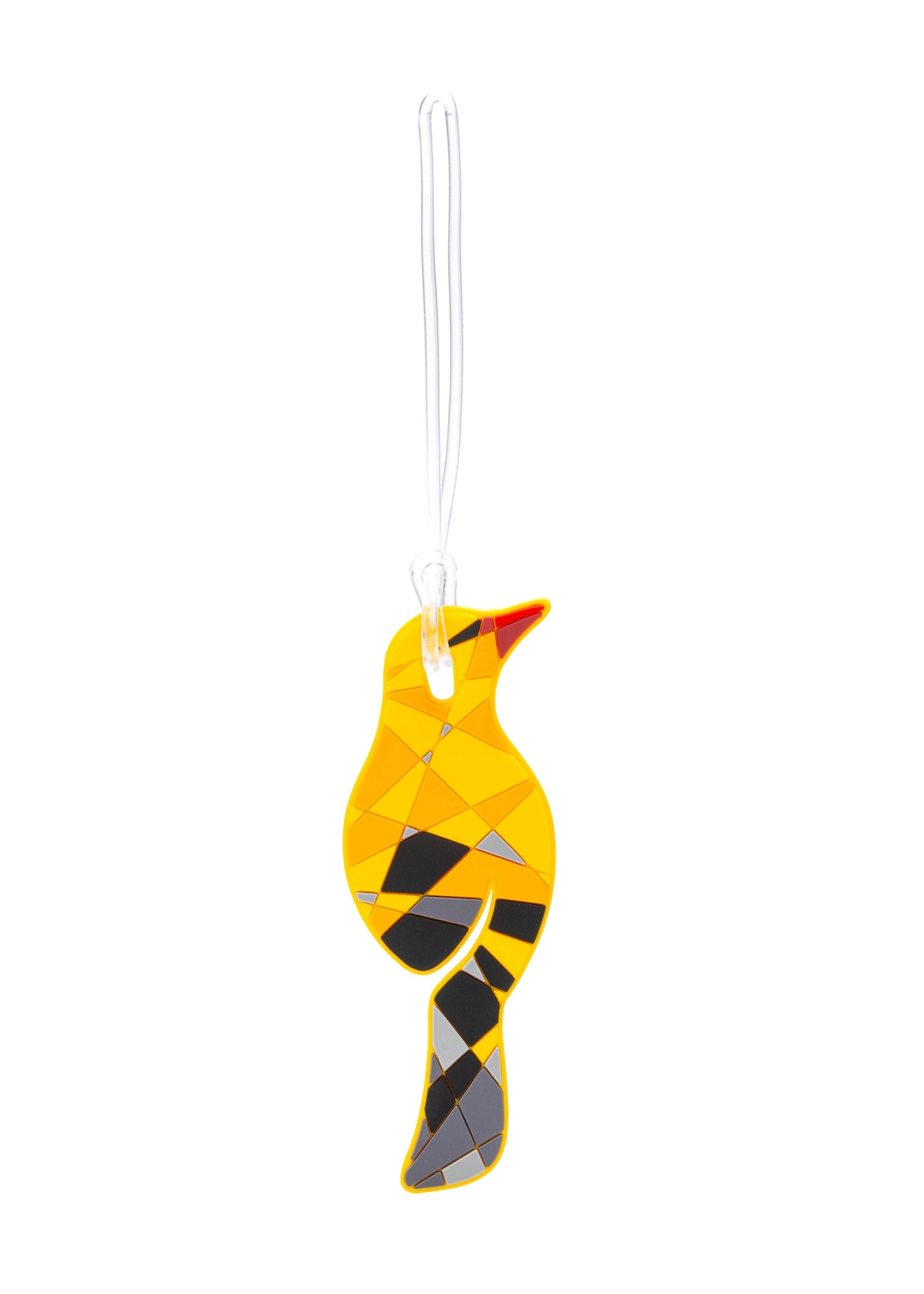 Luggage tag AW-012-0002-21(W25), front view of the product on a white background.