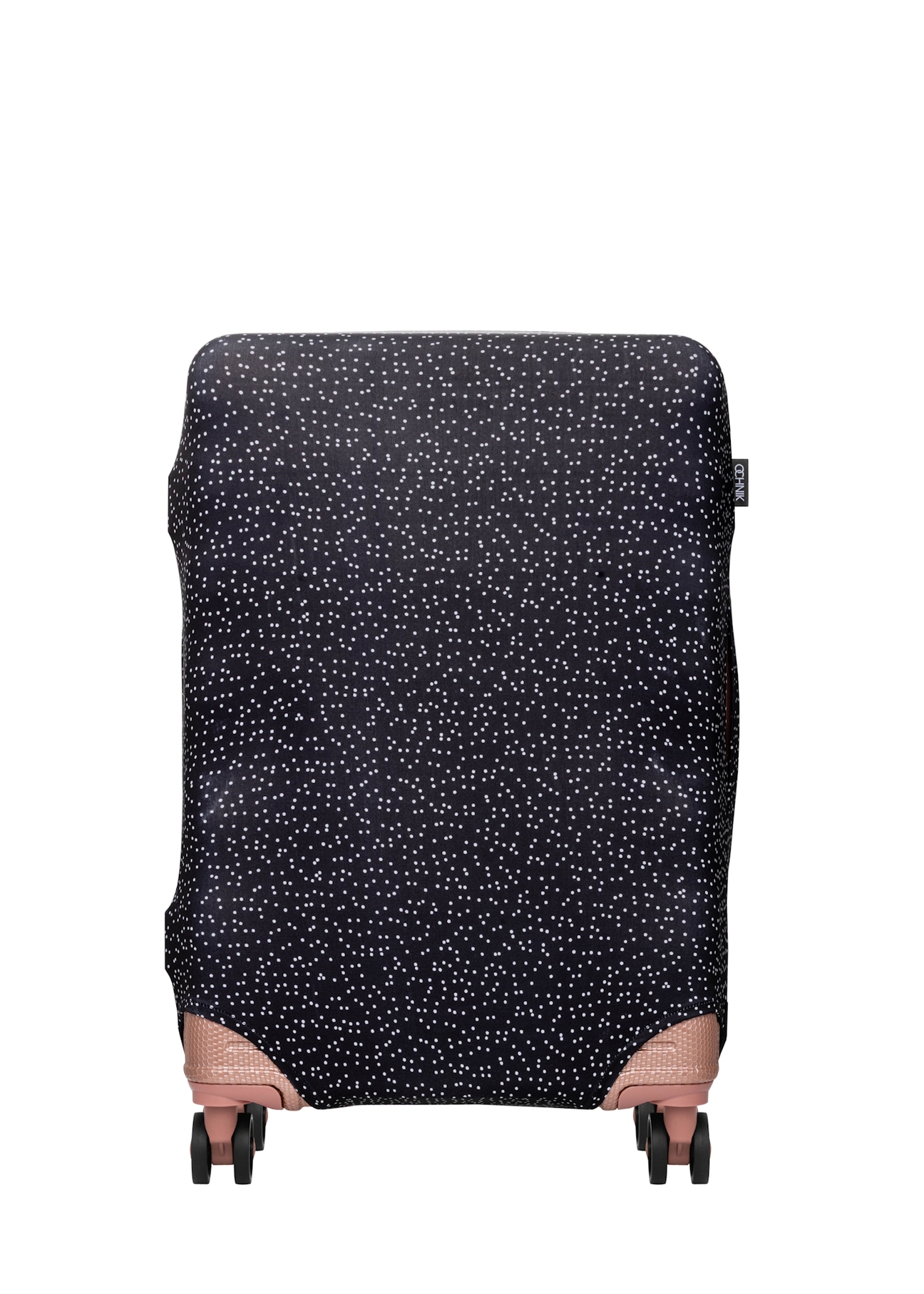 Small suitcase cover with polka dots AW-013-0007-9P-S(W26)