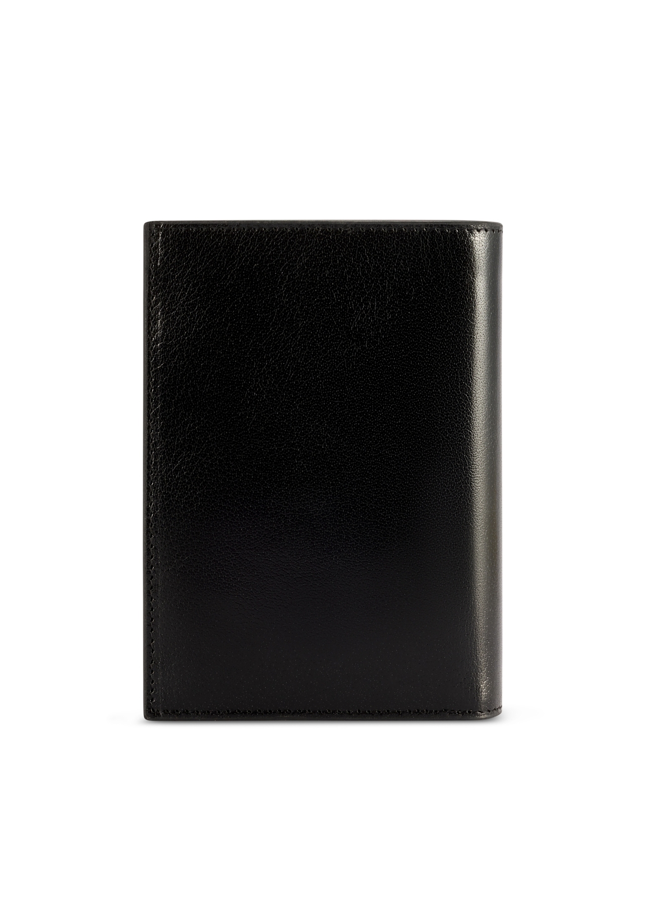 Large men's leather wallet PORMS-0677-99(W26), back view of the product on a white background.