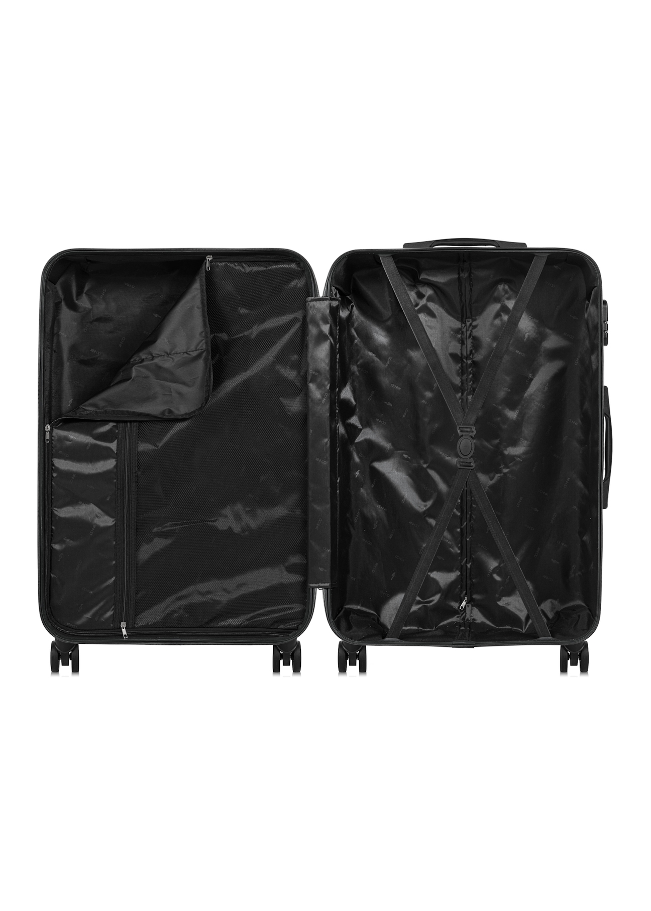 Set of suitcases on wheels 19'/24'/28' WALAB-0077-99(W25))
