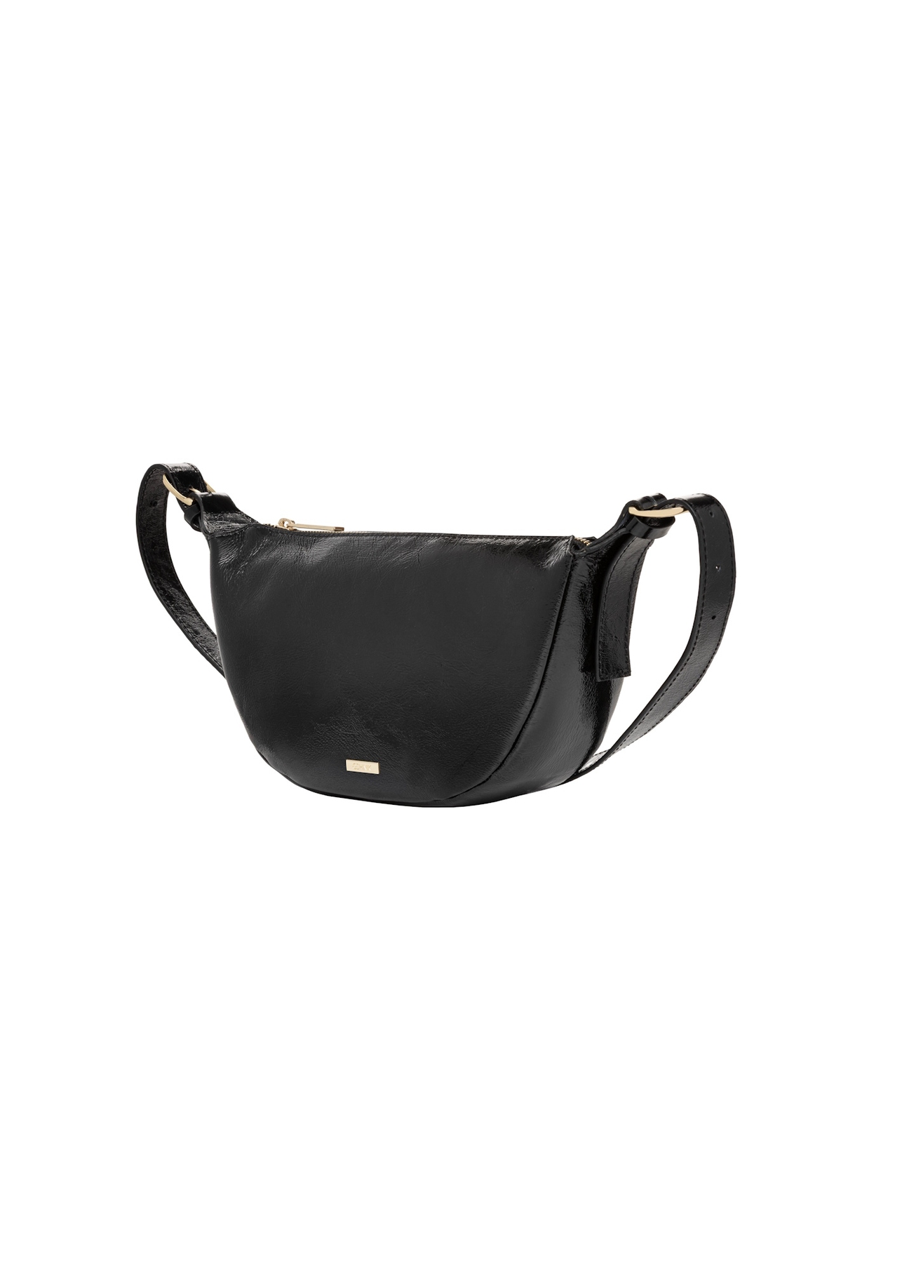 Small women's handbag with gloss TORES-1374-9F(Z26), diagonal product view on a white background.
