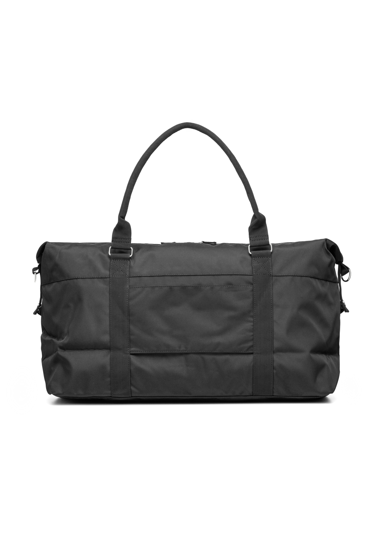 Black travel bag TORMN-0382-99(Z25), product view from the back on a white background.