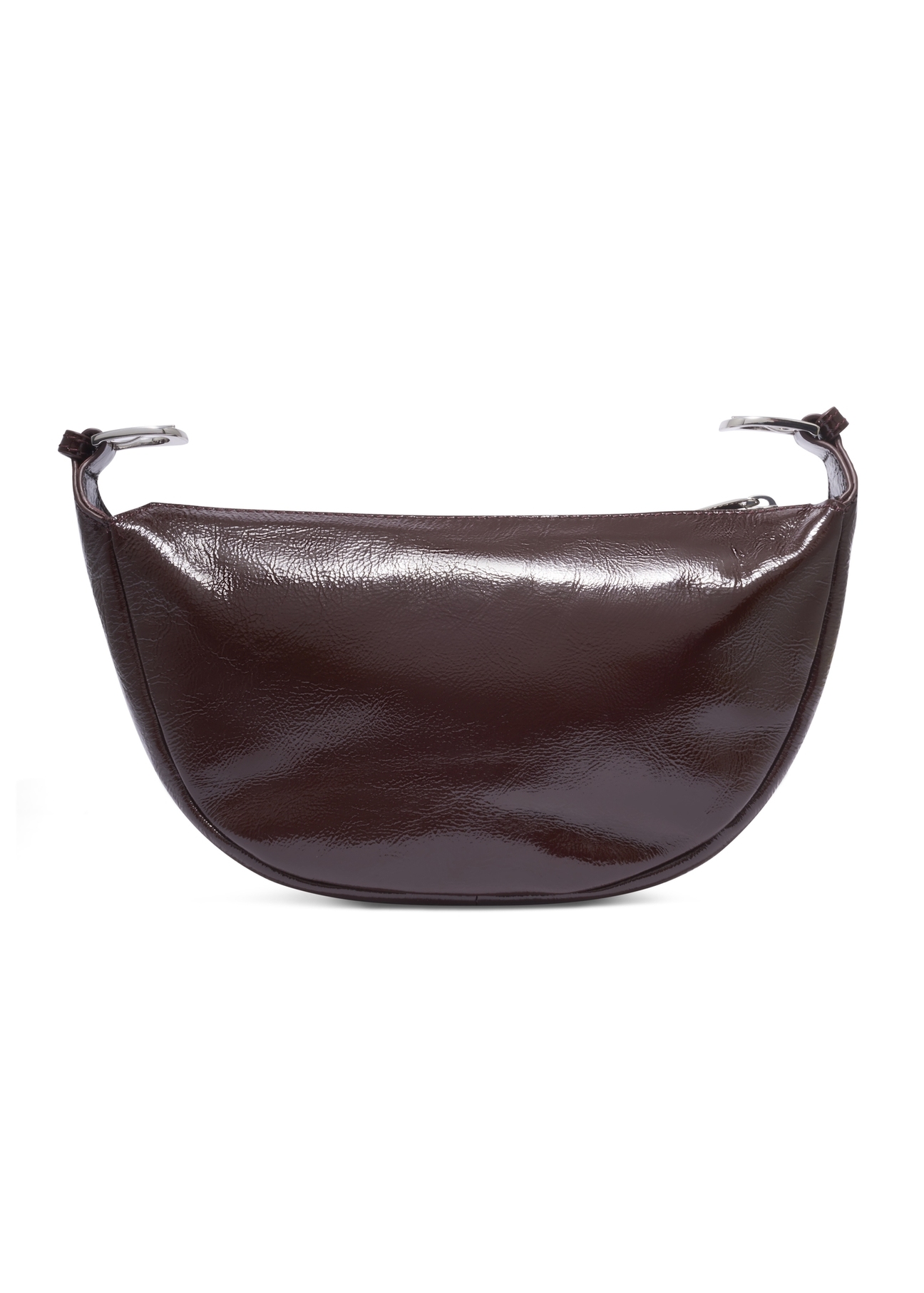 Small burgundy women's handbag TORES-1374-4D(Z26) - product view from the back, on a white background.